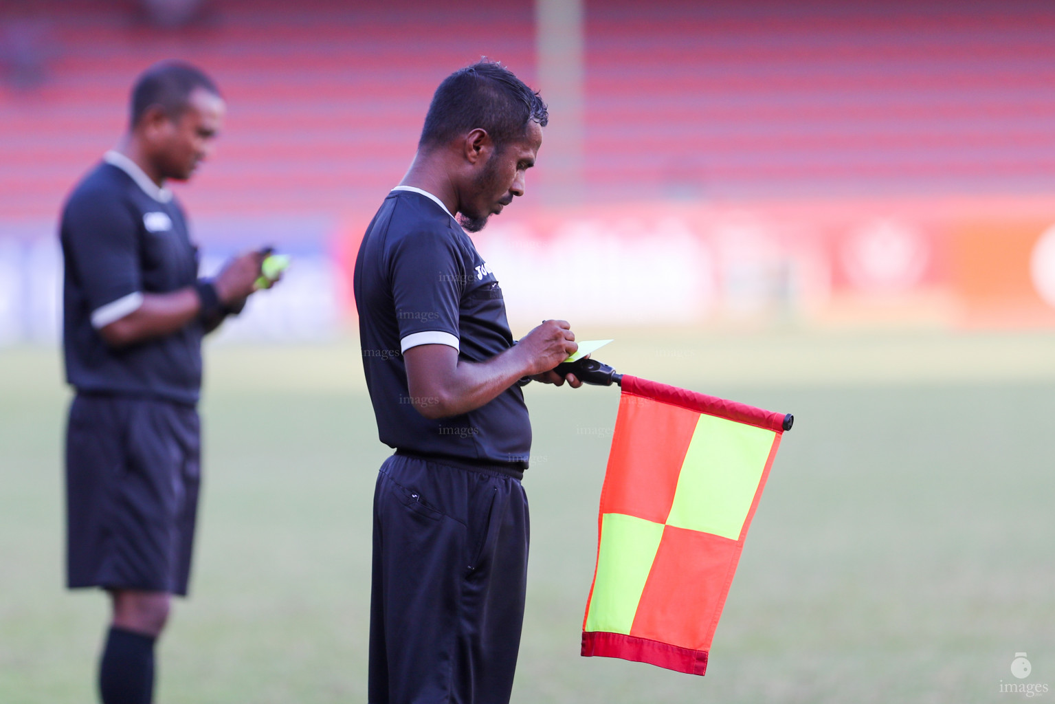 TC Sports Club vs Victory Sports Club in Dhiraagu Dhivehi Premier League 2018 in Male, Maldives, Monday  October 22, 2018. (Images.mv Photo/Suadh Abdul Sattar)