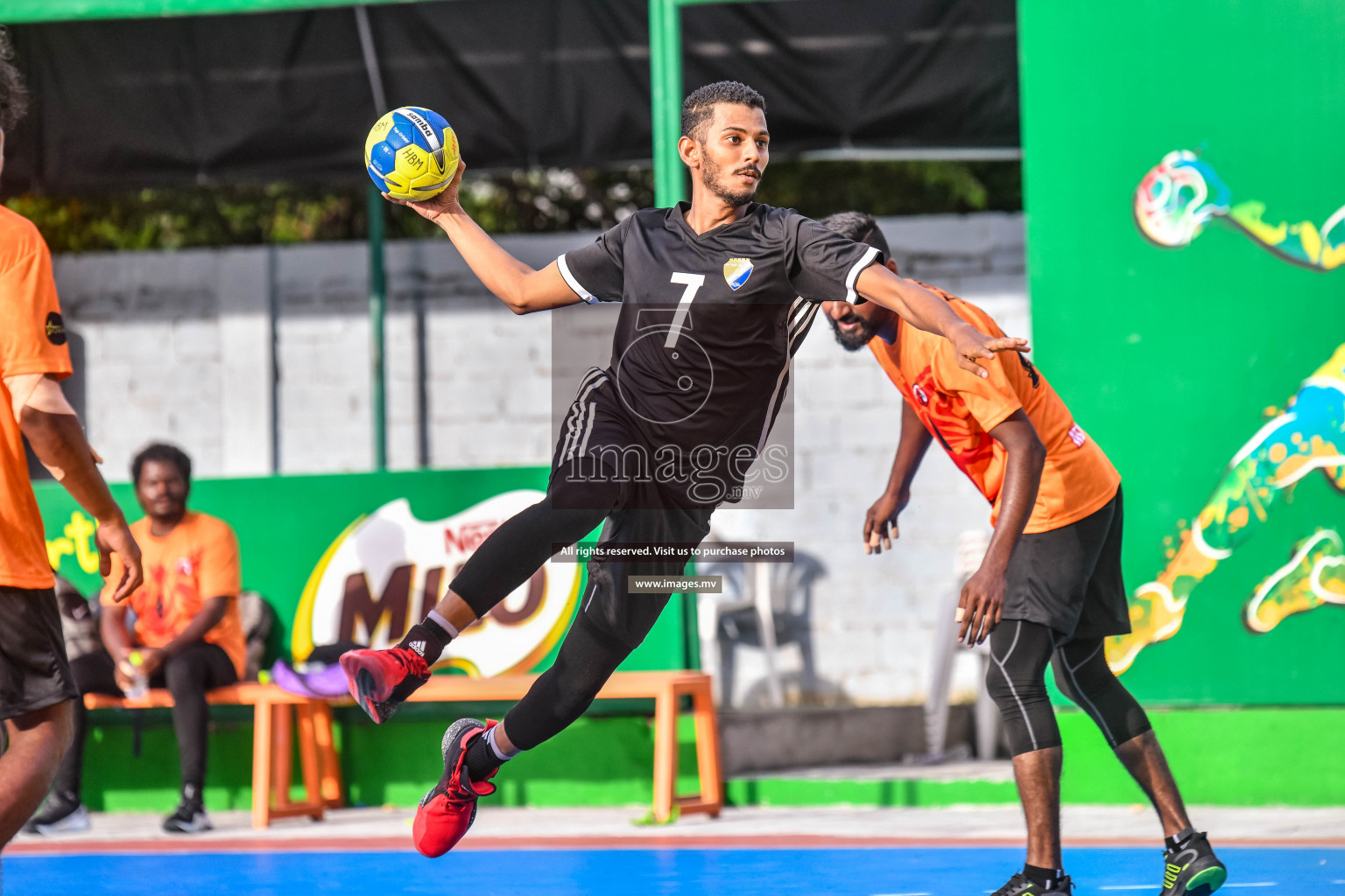 Milo 5th Handball Maldives Championship 2022 Day 3 held in Male', Maldives on 17th June 2022 Photos By: Nausham Waheed /images.mv