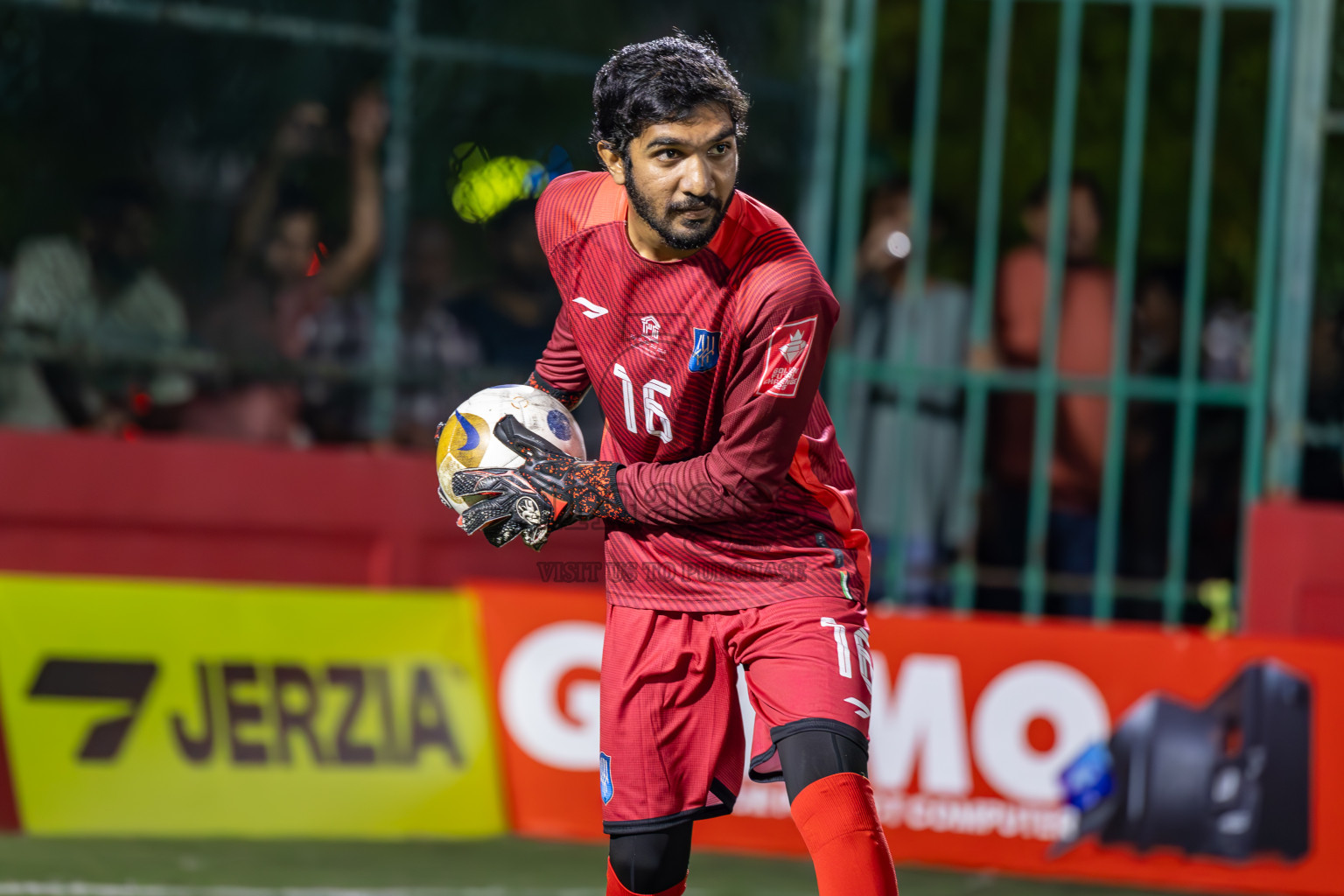 Lh Kurendhoo vs Lh Olhuvelifushi in Day 15 of Golden Futsal Challenge 2025 was held on Sunday, 19th January 2025, in Hulhumale', Maldives. Photos: Ismail Thoriq / images.mv