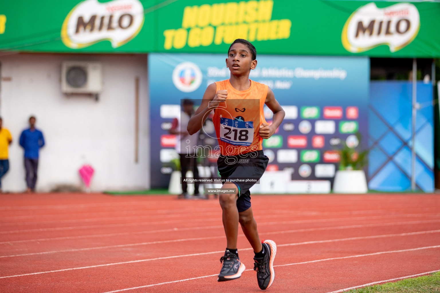 Day 2 of National Athletics Championship 2023 was held in Ekuveni Track at Male', Maldives on Friday, 24th November 2023. Photos: Hassan Simah / images.mv