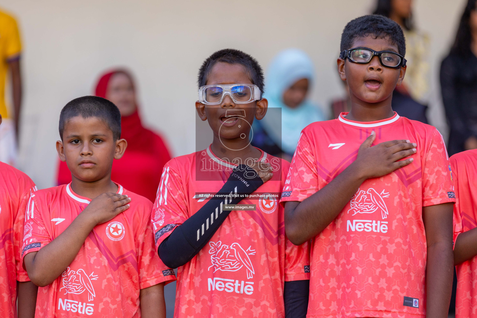 Day 4 of Nestle Kids Football Fiesta, held in Henveyru Football Stadium, Male', Maldives on Saturday, 14th October 2023
Photos: Ismail Thoriq / images.mv