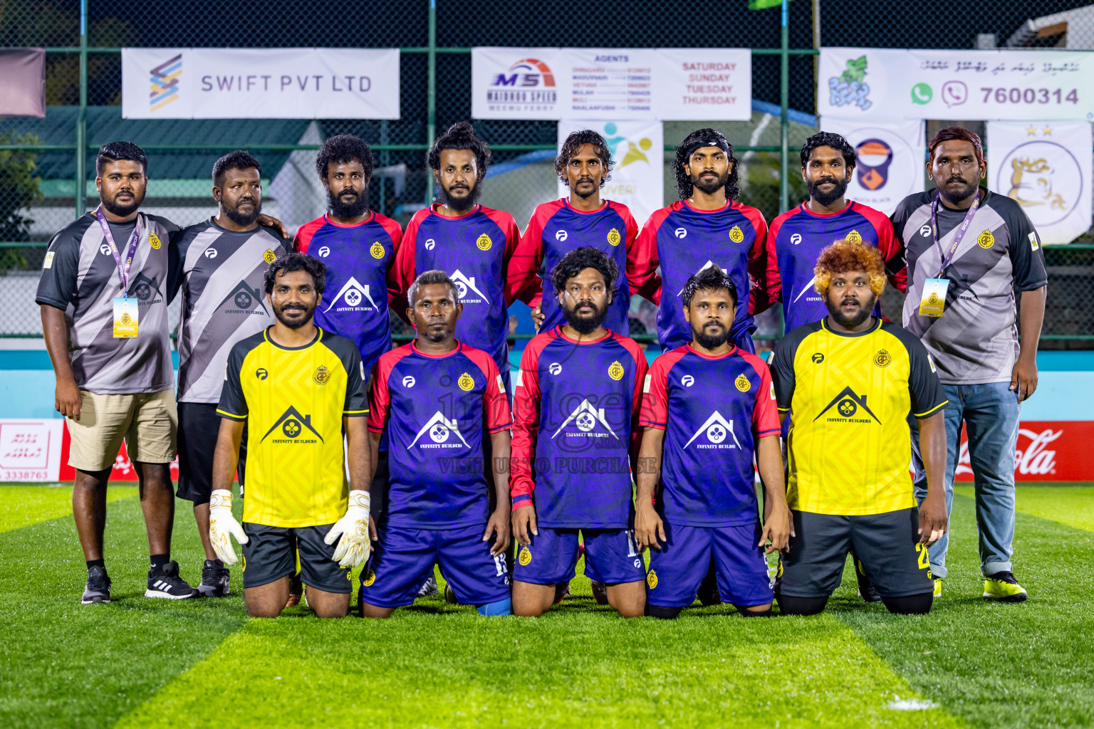 Fools SC vs Kovigoani in Day 1 of Laamehi Dhiggaru Ekuveri Futsal Challenge 2024 was held on Friday, 26th July 2024, at Dhiggaru Futsal Ground, Dhiggaru, Maldives Photos: Nausham Waheed / images.mv