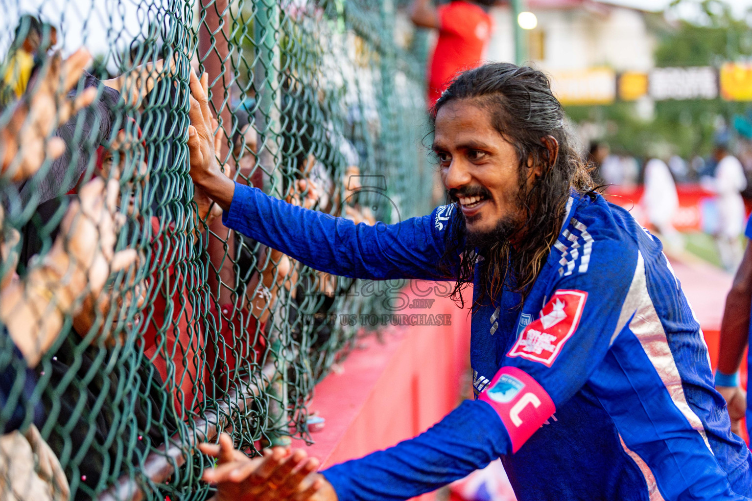 AA. Mathiveri VS AA. Thoddoo in Atoll Round Final on Day 20 of Golden Futsal Challenge 2025 was held on Friday, 24 January 2025, in Hulhumale', Maldives. 
Photos: Hassan Simah / images.mv