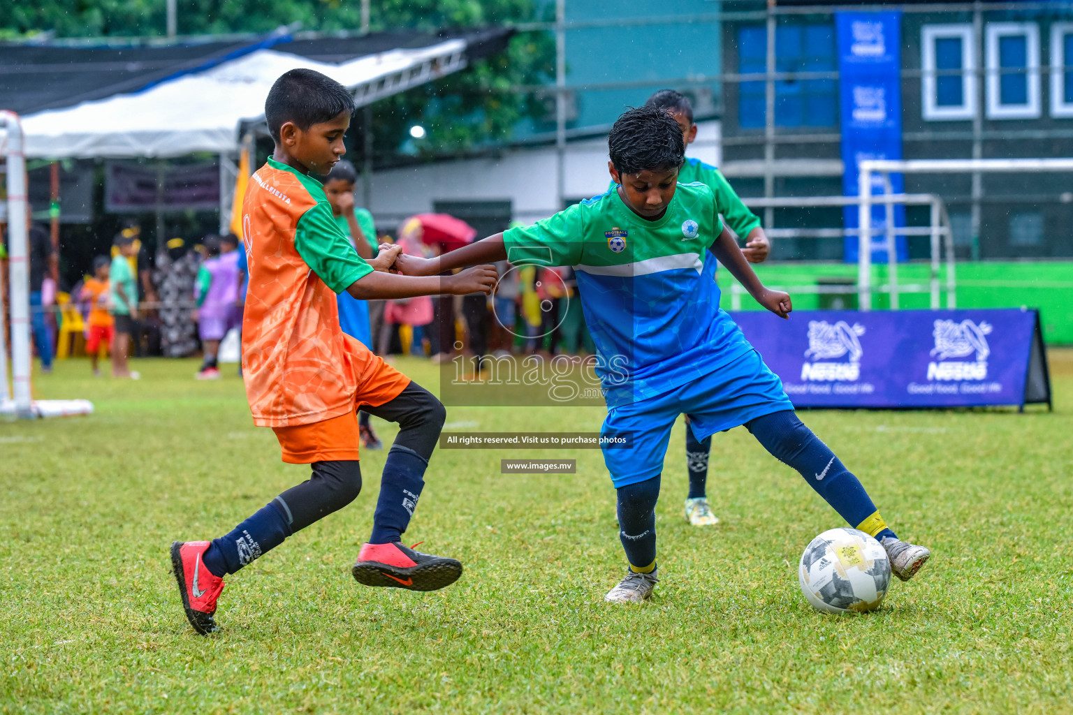 Day 4 of Milo Kids Football Fiesta 2022 was held in Male', Maldives on 22nd October 2022. Photos: Nausham Waheed/ images.mv