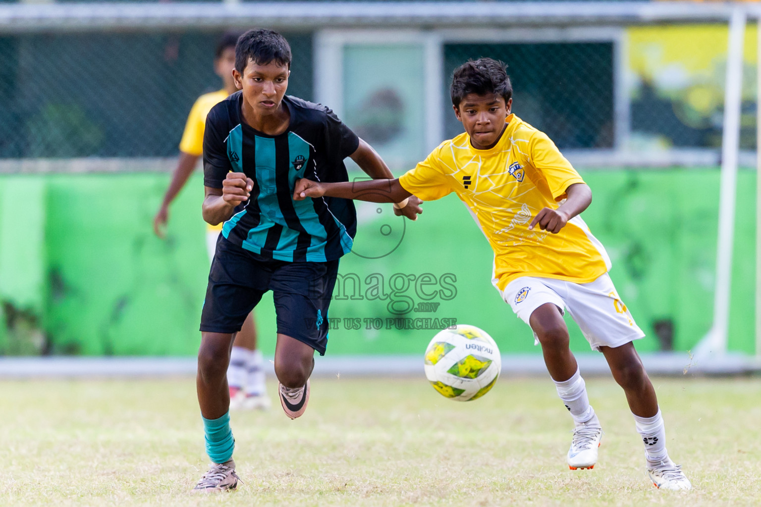 Day 5 of MILO Academy Championship 2025 (U14) was held on Monday, 3rd November 2025 at Henveiru Football Grounds, Male', Maldives . Photos: Nausham Waheed / images.mv