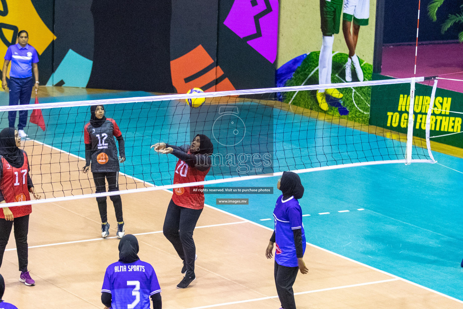 Volleyball Association Cup 2022-Women's Division-Match Day 1 was held in Male', Maldives on Tuesday, 24th May 2022.  Photos By: Ismail Thoriq / images.mv