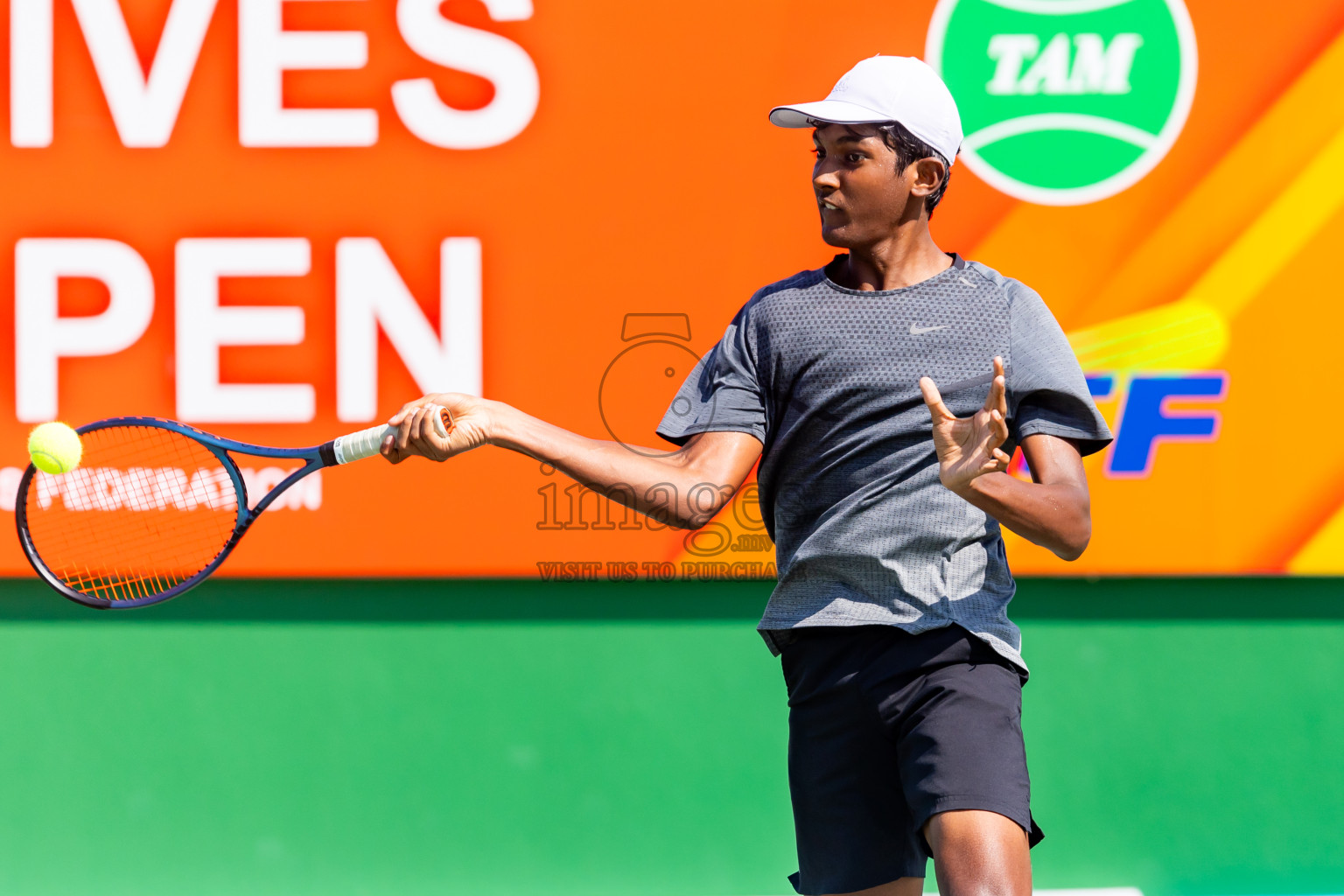 Day 2 of ATF Maldives Junior Open Tennis was held in Male' Tennis Court, Male', Maldives on Tuesday, 10th December 2024. Photos: Nausham Waheed / images.mv