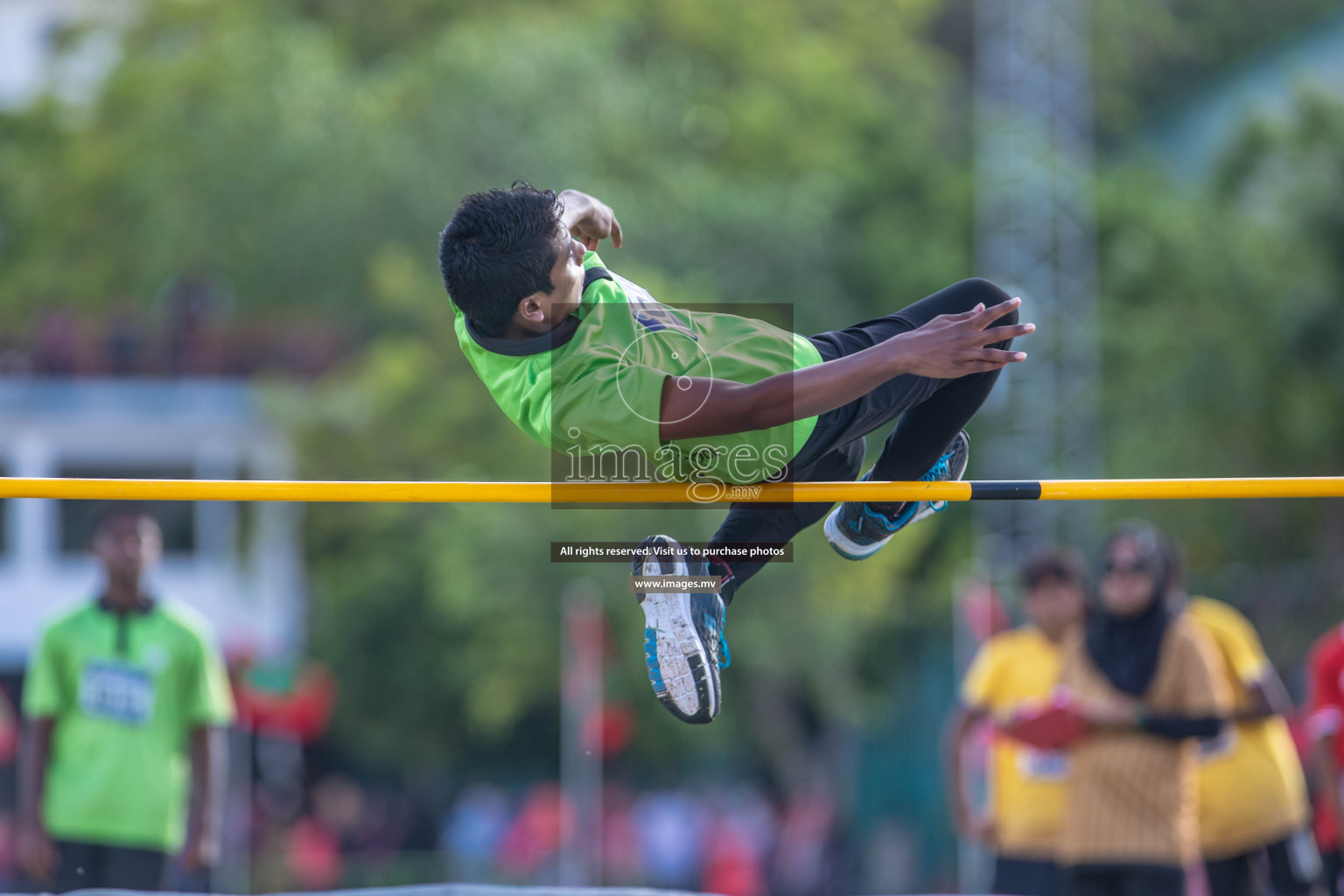 Day 1 of Inter-School Athletics Championship held in Male', Maldives on 22nd May 2022. Photos by: Nausham Waheed / images.mv