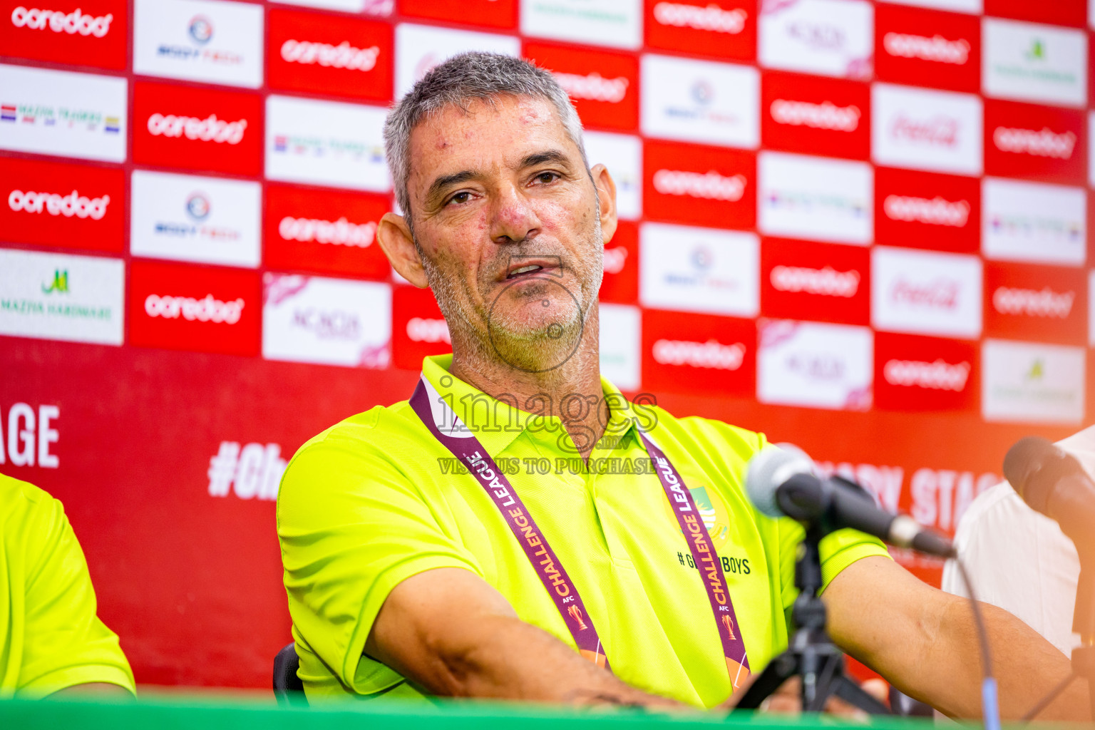 Final Pre-Match Press Conference of AFC Challenge League 2025/26 Preliminary Stage-Maziya Sports & RC vs Al Arabi SC was held at National Stadium in Male', Maldives on Monday, 11th August 2025. Photos: Nausham Waheed / images.mv