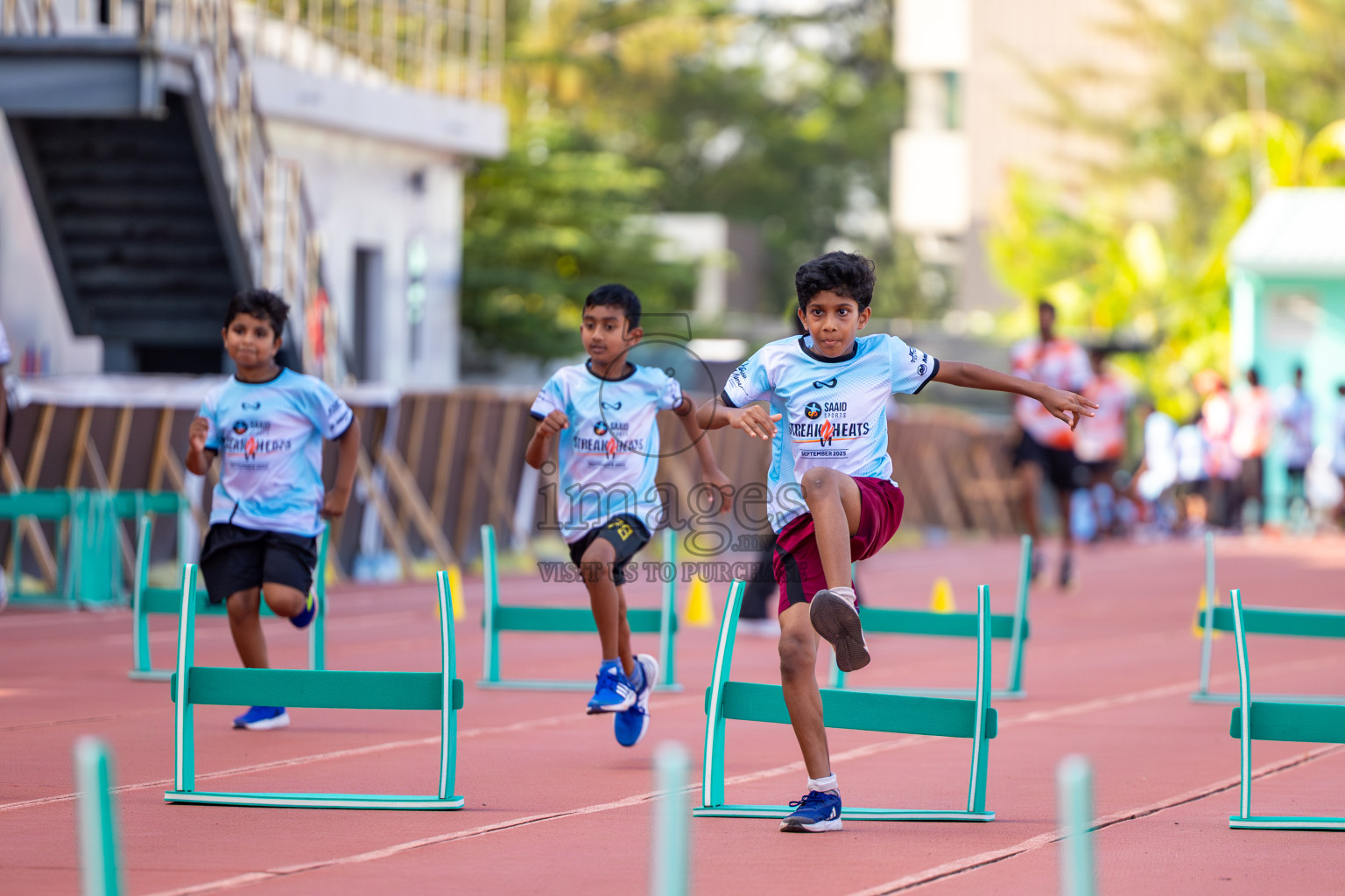 Streak Heats 2025 by Saaid Sports was held on Saturday, 6th September 2025 at Hulhumale' Synthetic Track, Hulhumale' Maldives. Photos: Ismail Thoriq / images.mv