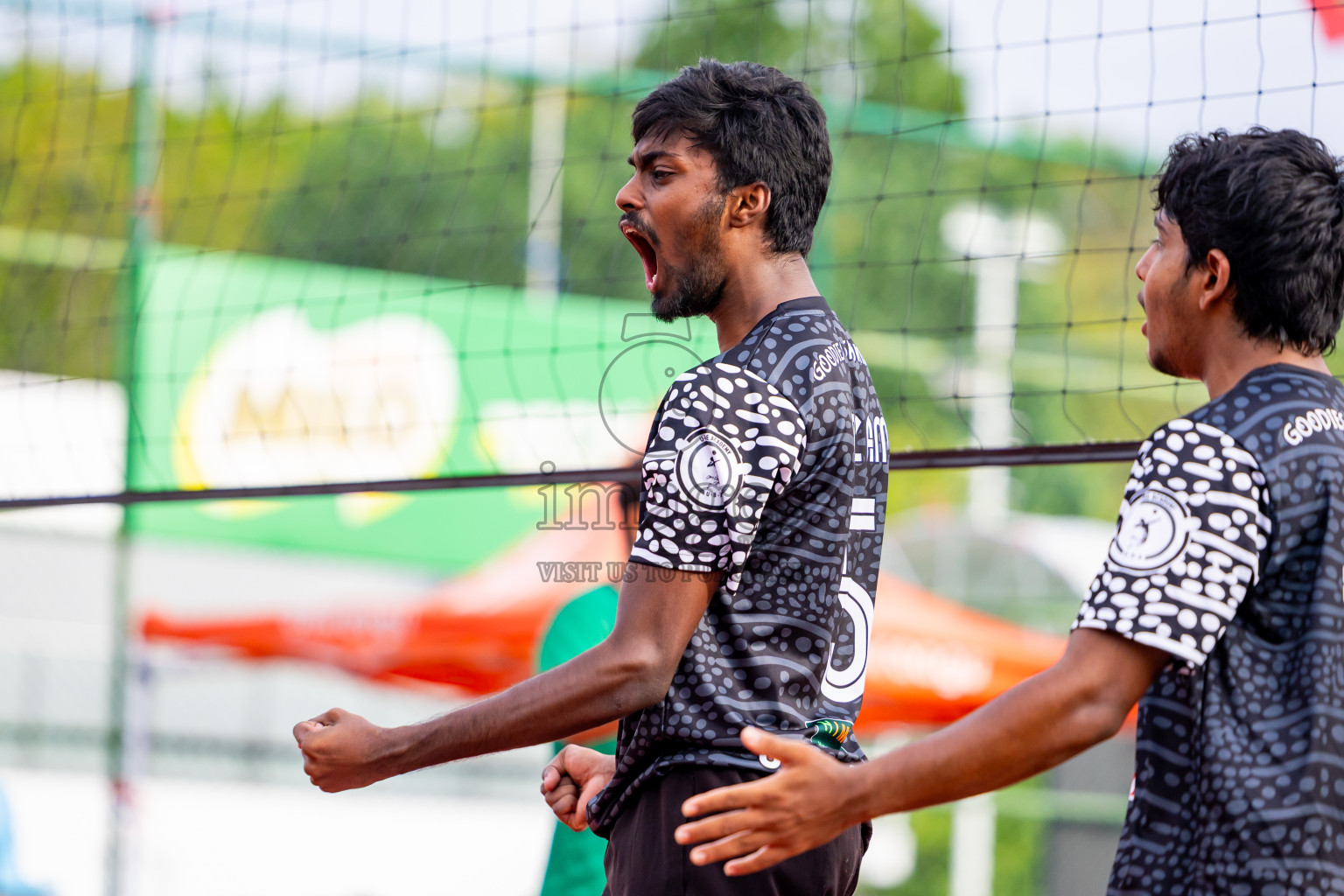Sports Club Dhirun vs Goodies Sports Club in Milo National Junior Volleyball Championship 2025 Day 3 was held on Monday, 24th November 2025 at Ekuveni Turf Court Male', Maldives. Photos: Nausham Waheed / images.mv