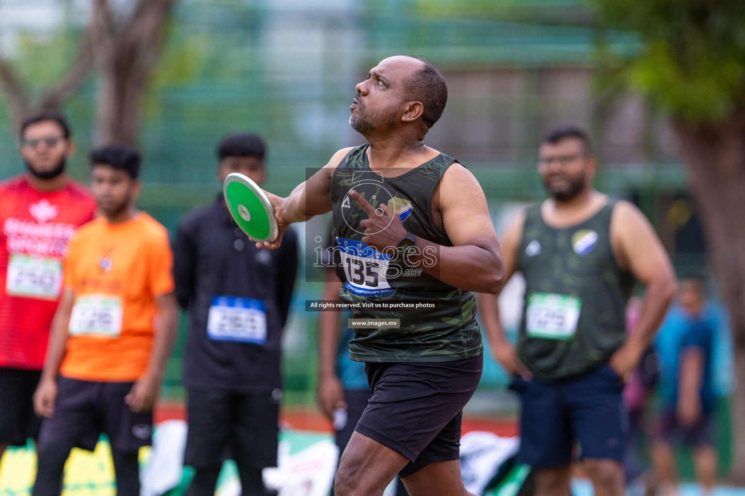 Day 2 of National Athletics Championship 2023 was held in Ekuveni Track at Male', Maldives on Friday, 24th November 2023. Photos: Nausham Waheed / images.mv