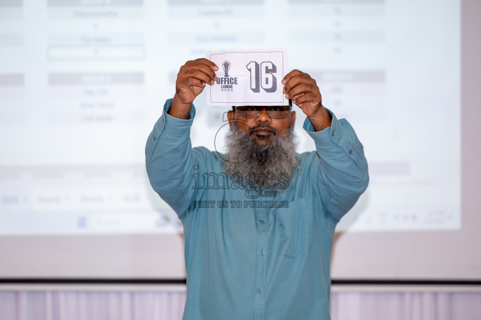 Draw Ceremony of Office League 2025 held in Male', Maldives on Saturday, 12th April 2025. Photos: Nausham Waheed / images.mv