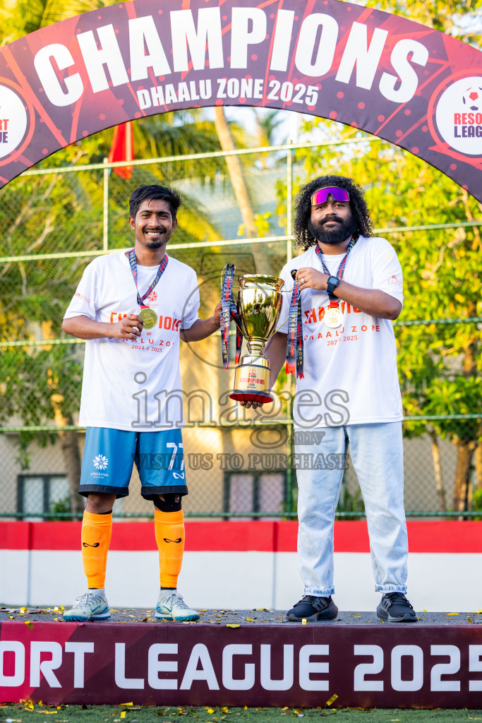 Final of Resort League 2025 (Dhaalu Zone) was held on Saturday, 24th May 2025 in Niyama Private island, Dhaalu Atoll, Maldives. Photos: Nausham Waheed / images.mv