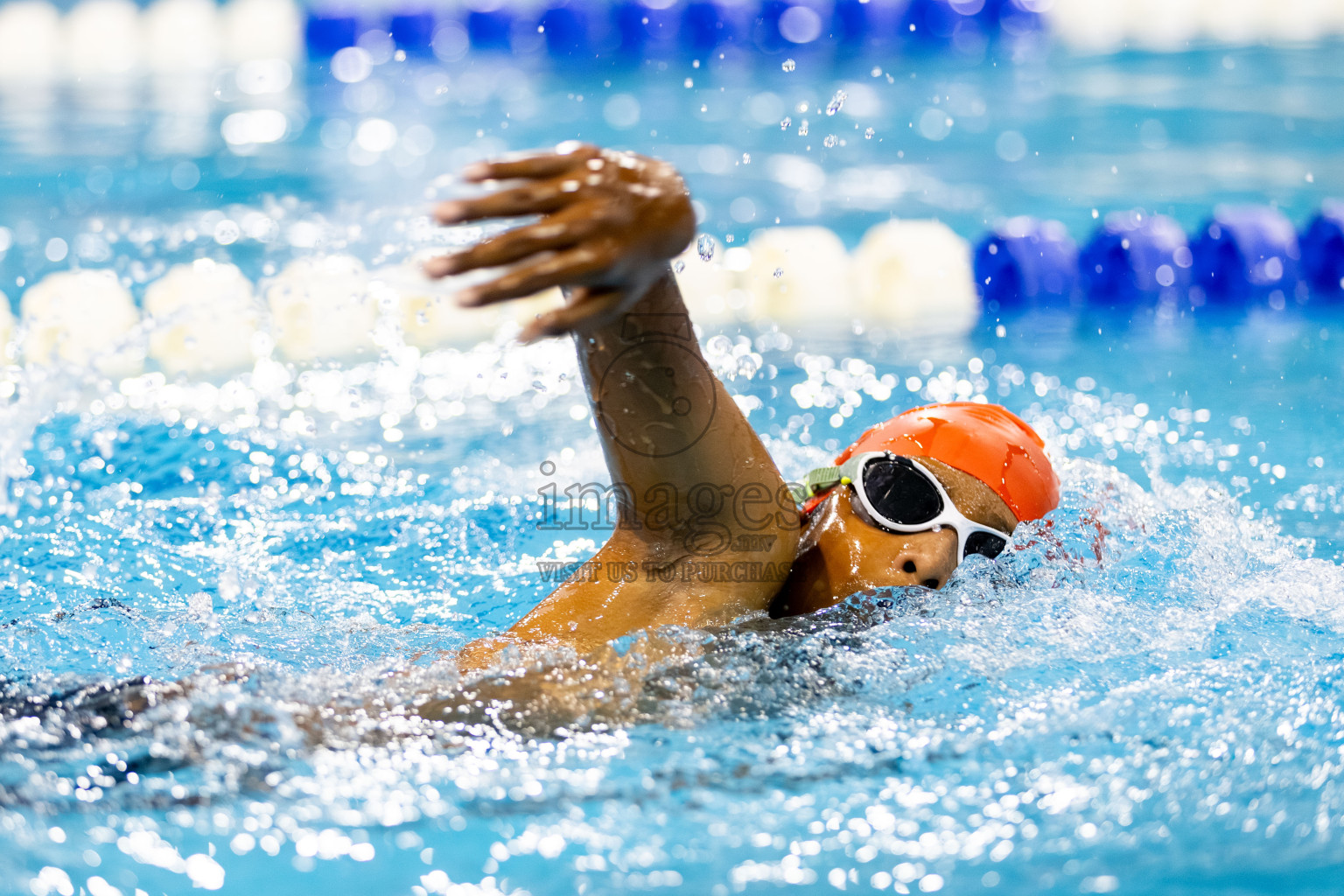 Day 2 of BML 6th National Kids Swimming Kids Festival 2025 held in Hulhumale', Maldives on Tuesday, 4th November 2024. Photos: Hassan Simah / images.mv