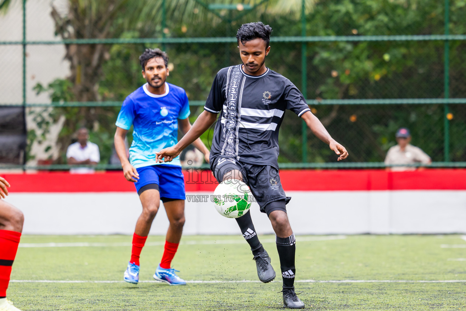 Iruveli vs Kandima in Day 5 of Resort League 2025 (Dhaalu Zone) was held on Monday, 19th May 2025 in Niyama Private island, Dhaalu Atoll, Maldives. Photos: Nausham Waheed / images.mv