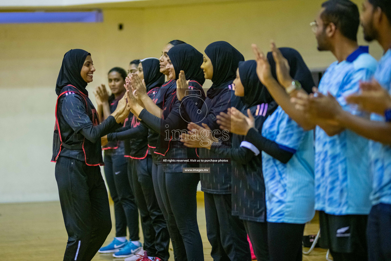 Kulhudhuffushi Youth & R.C vs Club Green Streets in the Finals of Milo National Netball Tournament 2021 (Women's) held on 5th December 2021 in Male', Maldives Photos: Ismail Thoriq / images.mv