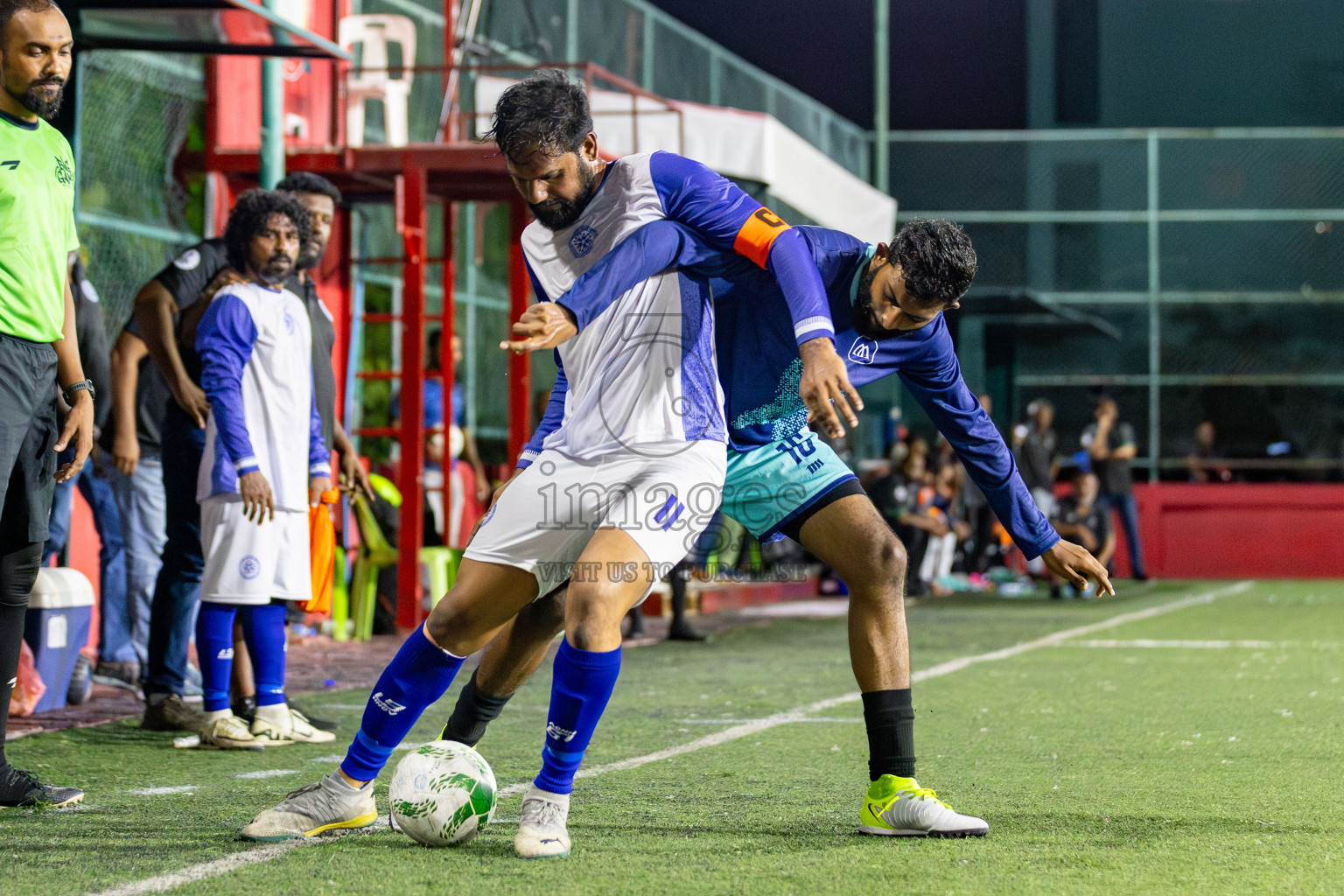 MIB vs MCLP in Day 2 of Office League 2025 was held on Thursday, 17th April 2025 in Hulhumale', Maldives. Photos: Mohamed Mahfooz Moosa / images.mv