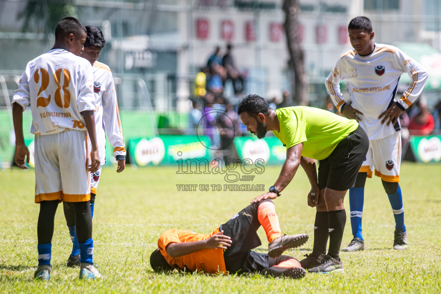Day 3 of MILO Academy Championship 2025 (U14) was held on Saturday, 1st November 2025 at Henveiru Football Grounds, Male', Maldives . 

Photos: Hassan Simah / images.mv