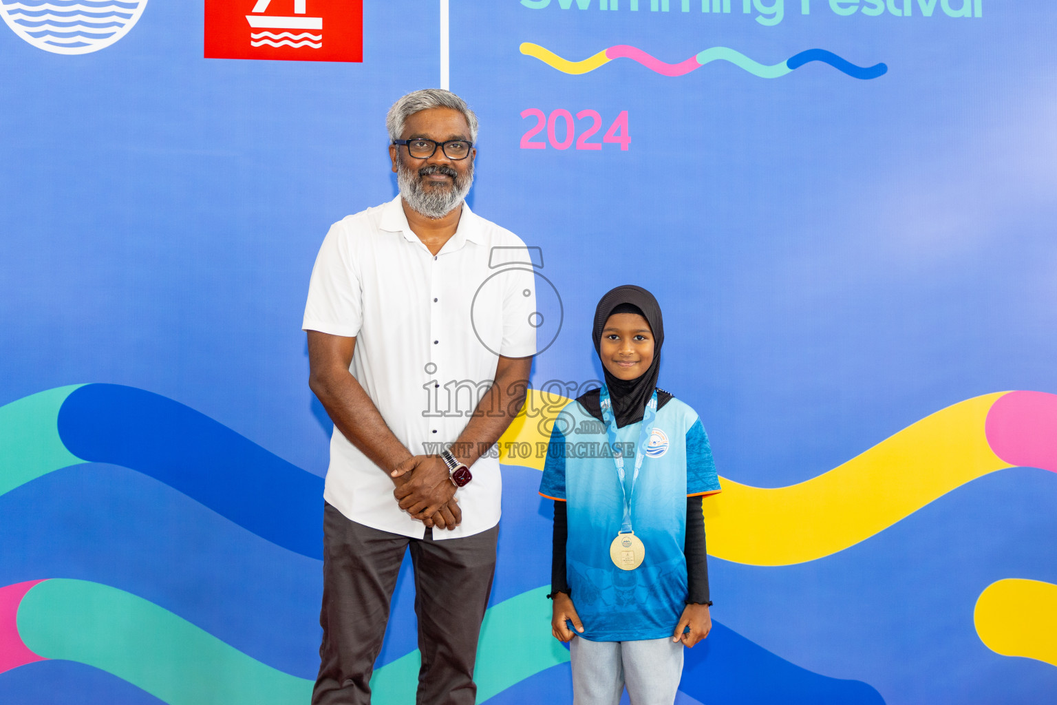 Closing of BML 5th National Swimming Kids Festival 2024 held in Hulhumale', Maldives on Saturday, 23rd November 2024.
Photos: Ismail Thoriq / images.mv