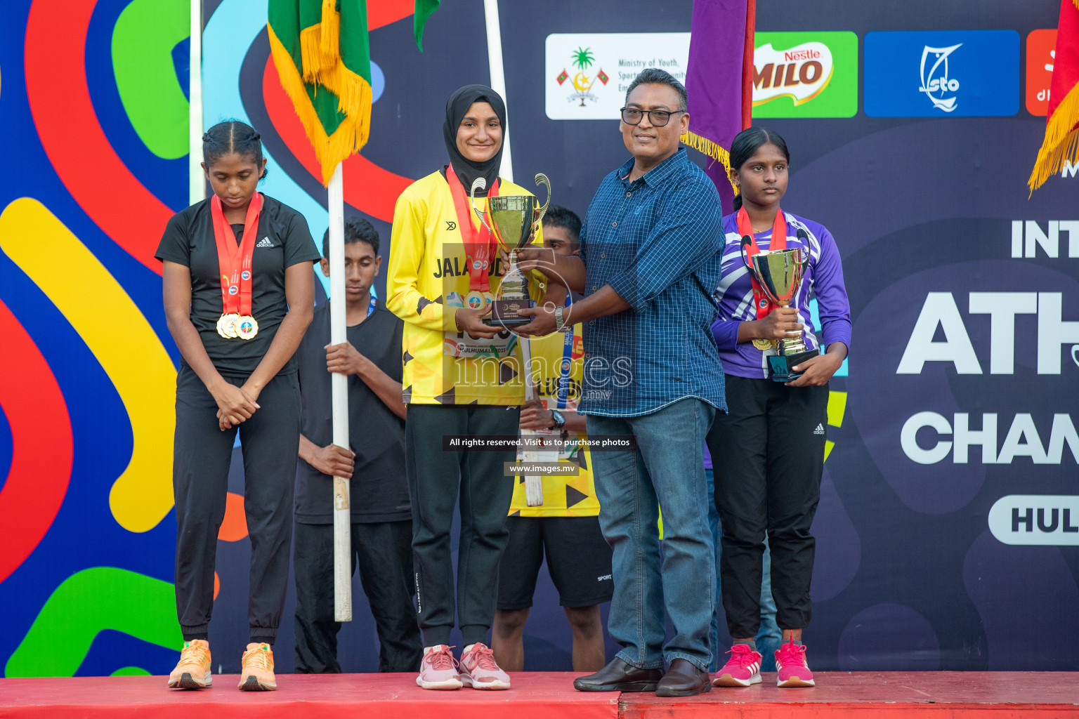 Final Day of Inter School Athletics Championship 2023 was held in Hulhumale' Running Track at Hulhumale', Maldives on Friday, 19th May 2023. Photos: Nausham Waheed / images.mv