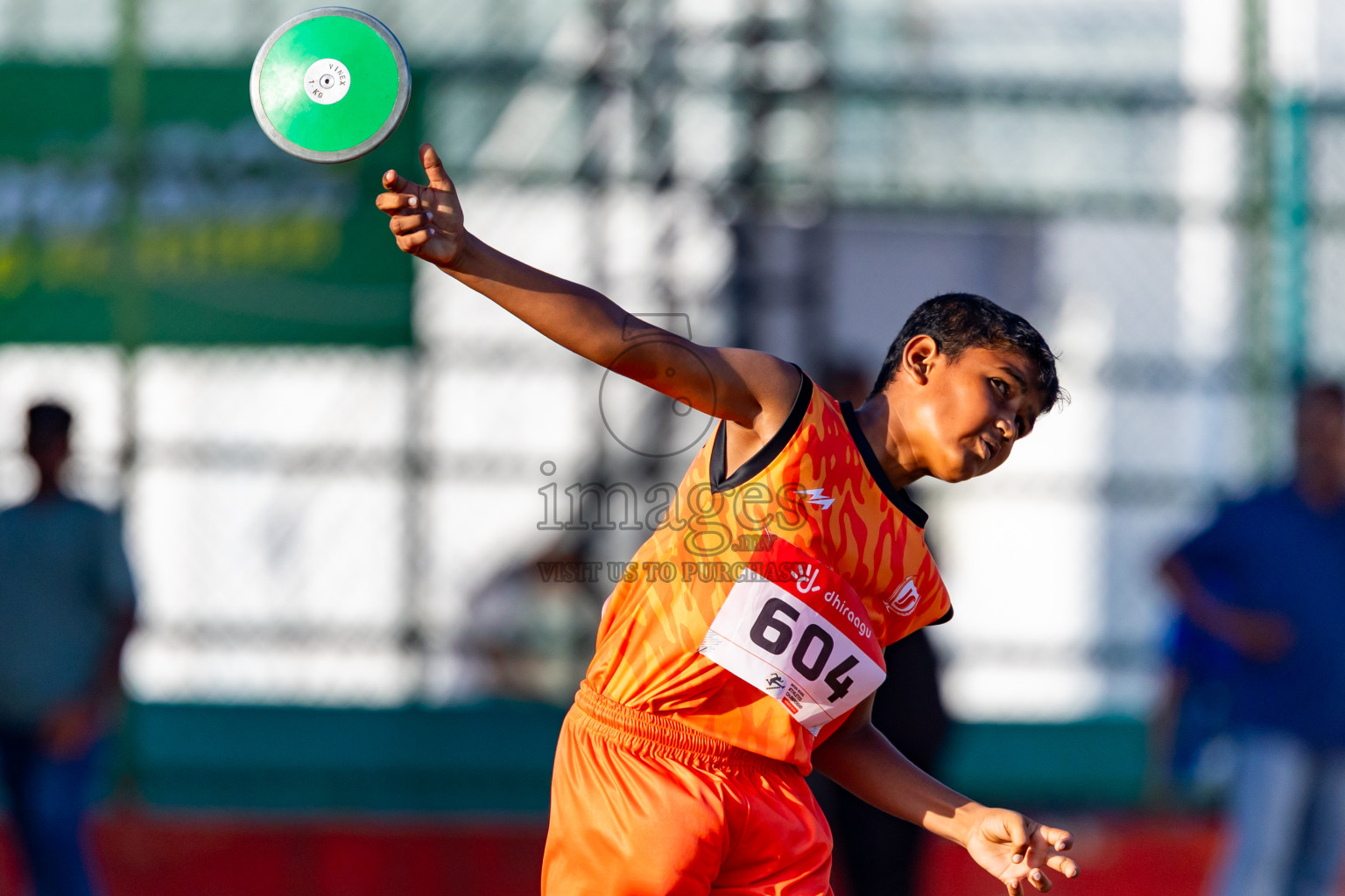 Day 4 of Inter-school Athletics Championship 2025 held in Ekuveni Synthetic Track, Male', Maldives on Thursday, 09th October 2025. Photos by: Nausham Waheed / Images.mv