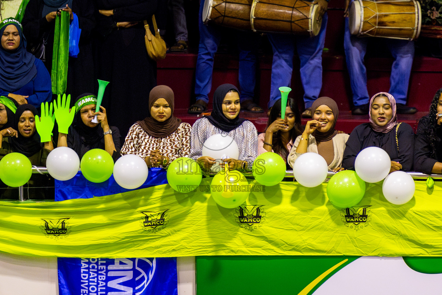 Police Club vs Club Wamco in the Final of Women's Division of VAM Cup 2025 held in Male', Maldives on Thursdsay, 17th April 2025 at Social Center Indoor Hall Photos By: Nausham Waheed / images.mv