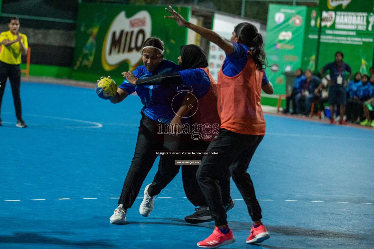 Day 13 of Milo 6th Inter Office Handball Tournament 2022 - Photos by Nausham Waheed & Hassan Simah