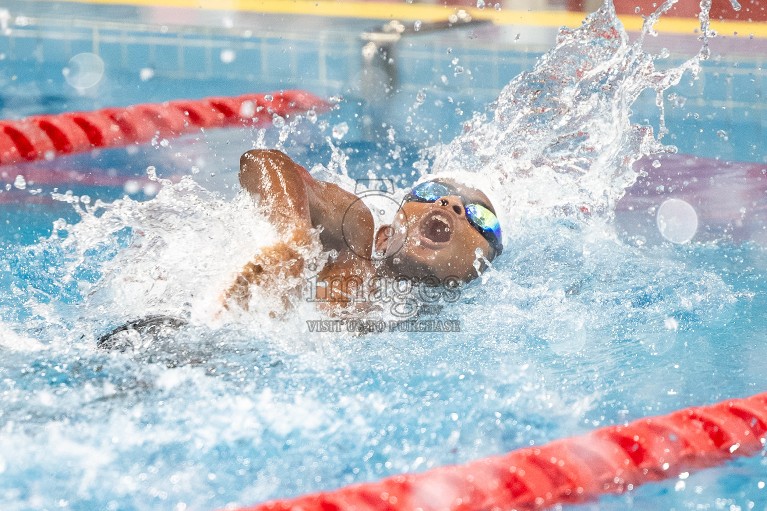 Day 4 of BML 21st Interschool Swimming Competition 2025 was held in Hulhumale' Swimming Pool, Hulhumale', Maldives on Tuesday, 14th October 2025. Photos: Mohamed Mahfooz Moosa / images.mv