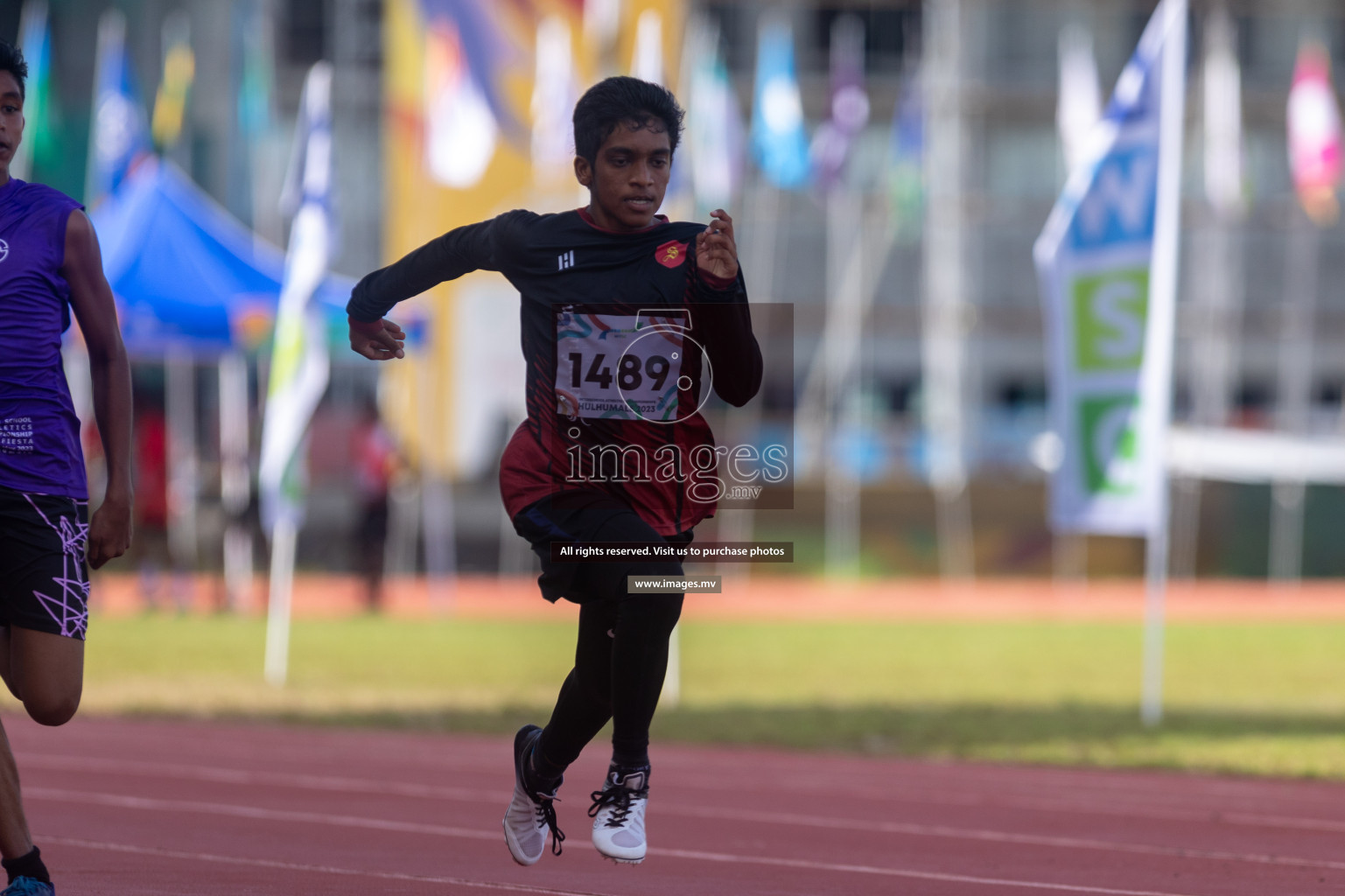 Day two of Inter School Athletics Championship 2023 was held at Hulhumale' Running Track at Hulhumale', Maldives on Sunday, 15th May 2023. Photos: Shuu/ Images.mv