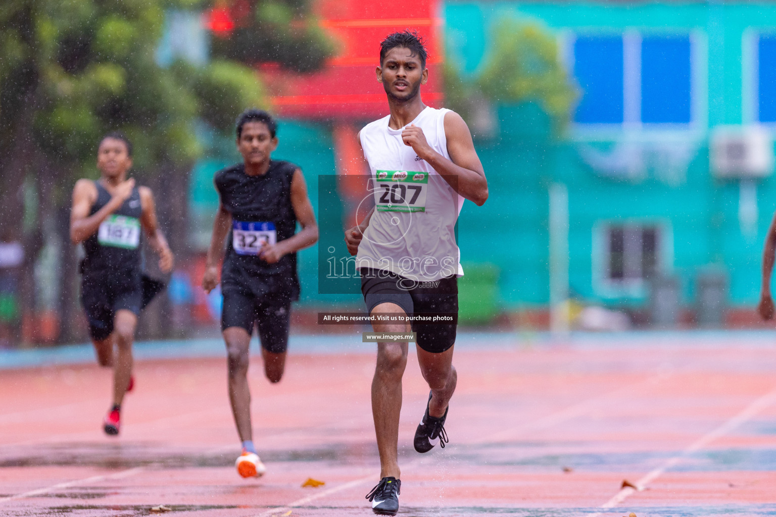 Day 2 of National Athletics Championship 2023 was held in Ekuveni Track at Male', Maldives on Friday, 24th November 2023. Photos: Nausham Waheed / images.mv