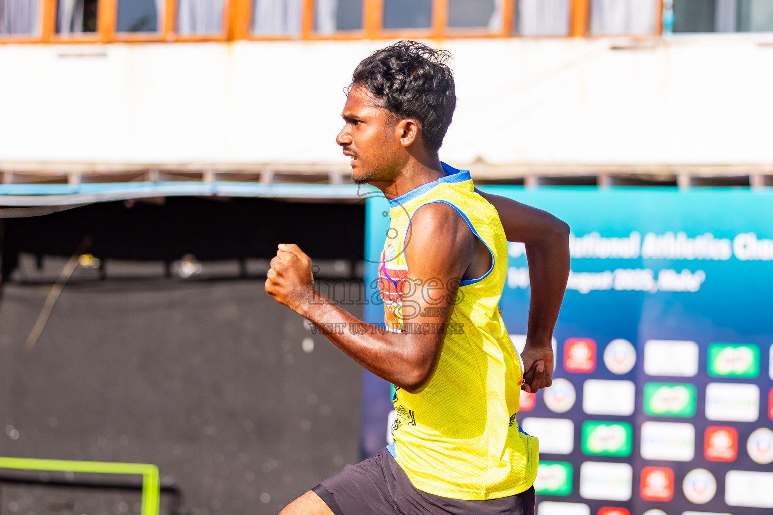 Day 2 of National Athletics Championship 2025 was held at Ekuveni Running Ground in Male', Maldives on Friday, 15th August 2025. Photos: Nausham Waheed  / images.mv