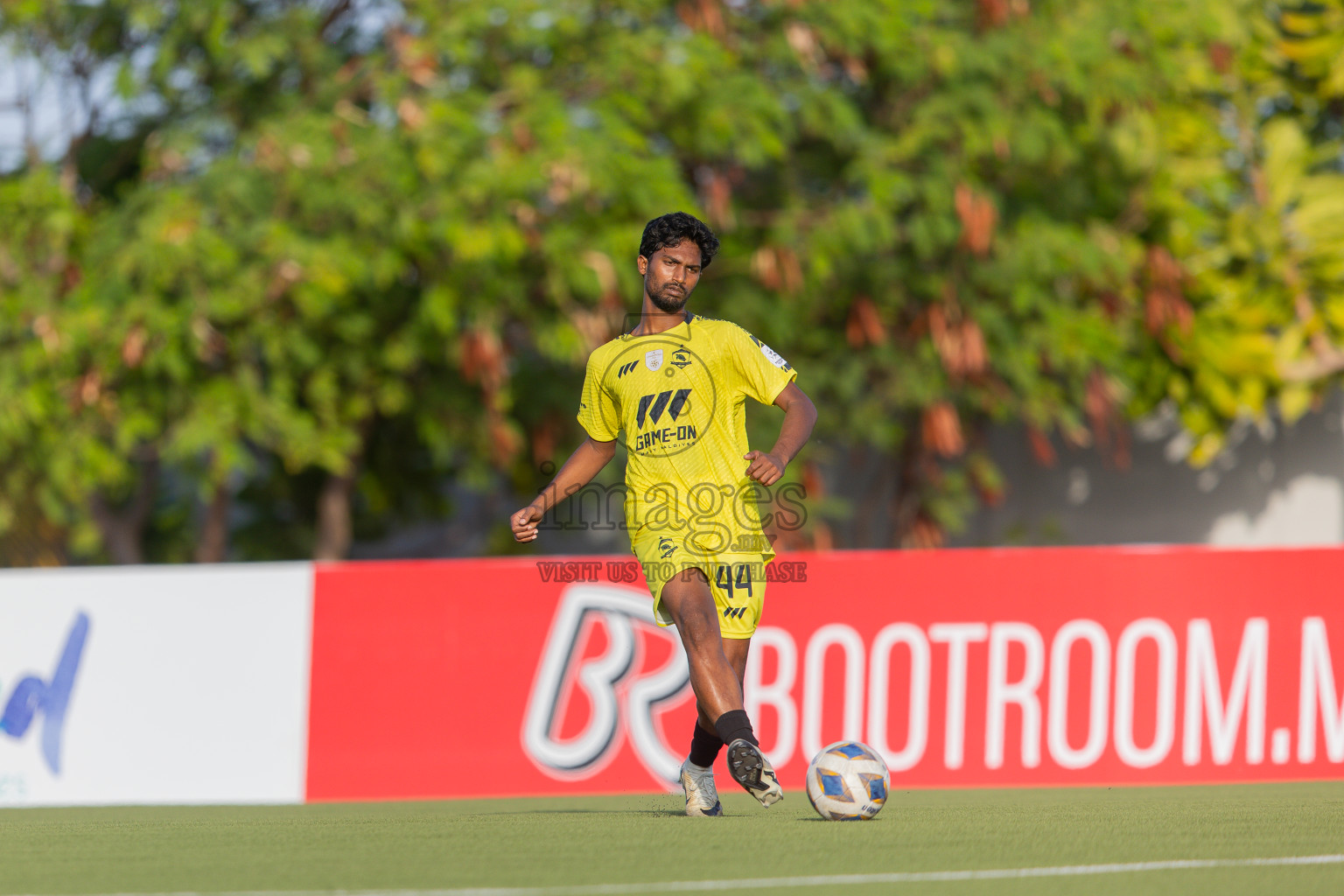 Velaa Sports Club vs Team Middle East in Day 3 of Eydhafushi Cup 2025 held in Eydhafushi Football Stadium at B. Eydhafushi, Maldives on Sunday, 7th September 2025.