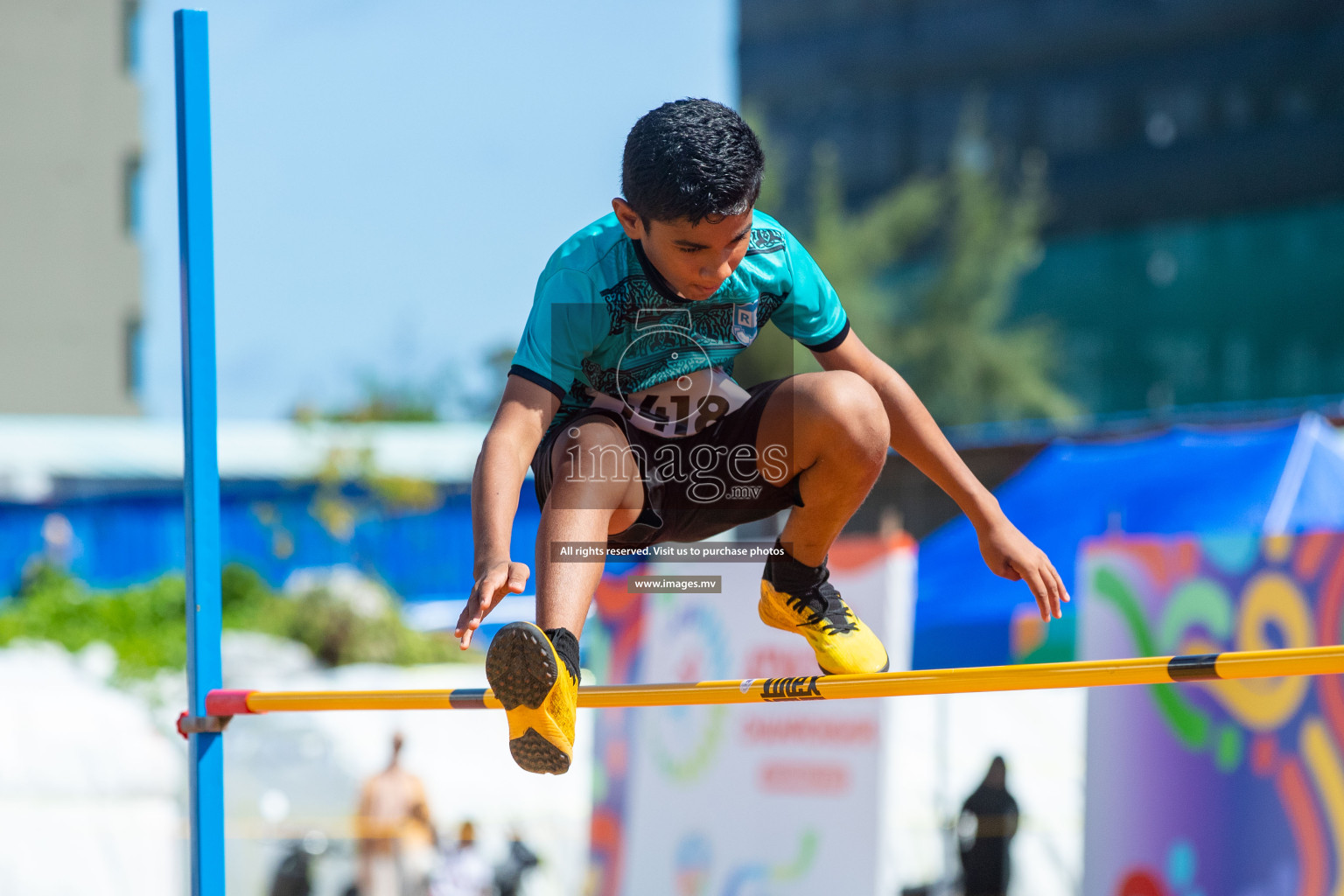 Day three of Inter School Athletics Championship 2023 was held at Hulhumale' Running Track at Hulhumale', Maldives on Tuesday, 16th May 2023. Photos: Nausham Waheed / images.mv