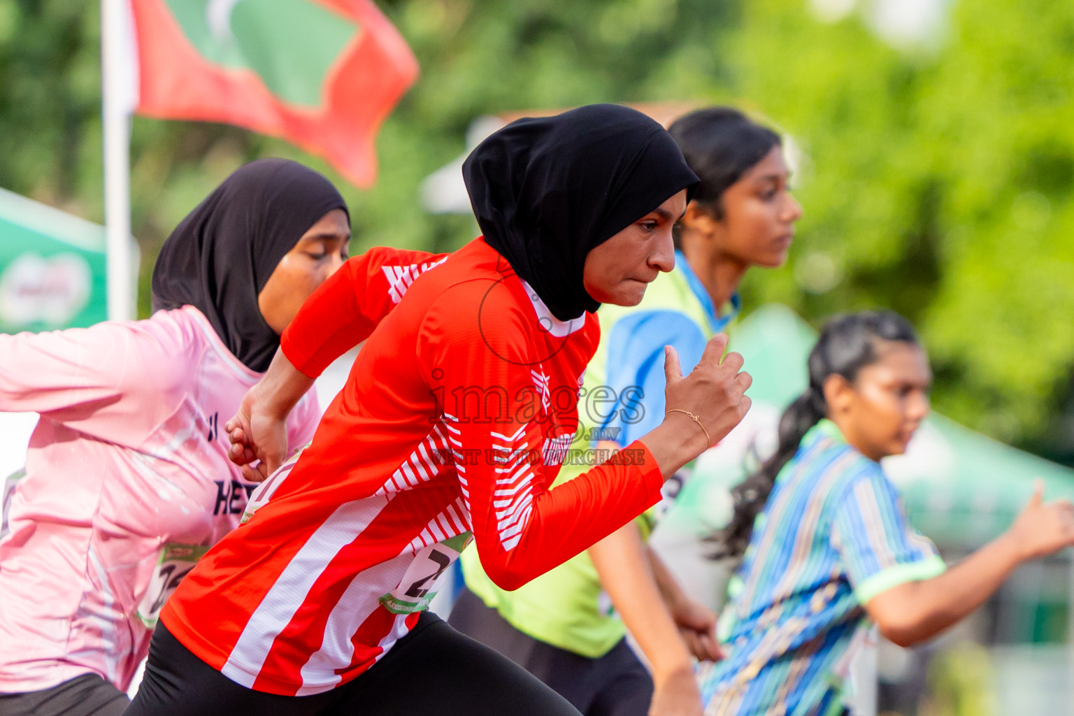 Day 3 of 12th Milo Association Championships was held in Ekuveni Track at Male', Maldives on Saturday, 26th April 2025. Photos: Nausham Waheed / images.mv
