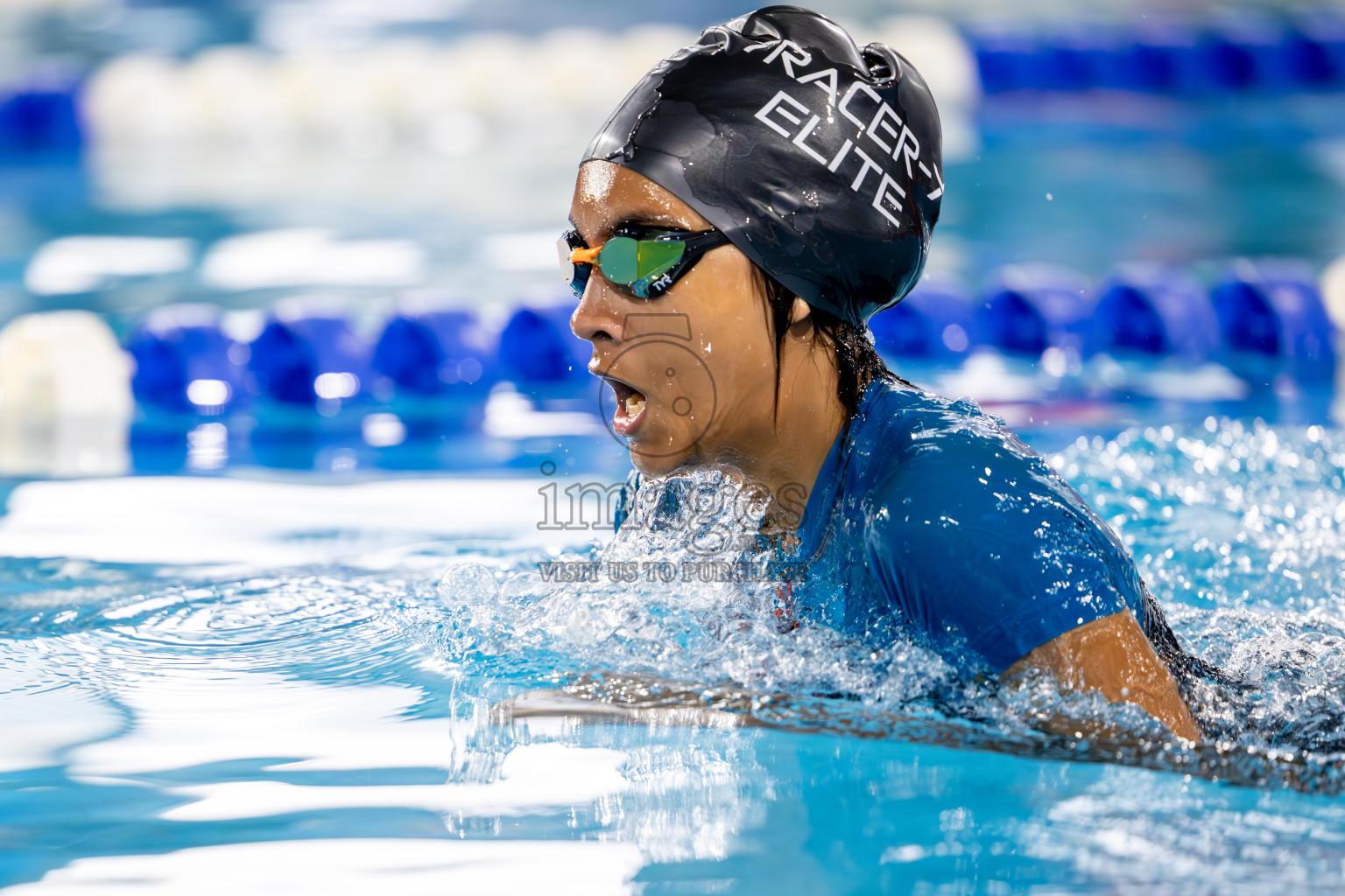 Day 2 of 20th BML Inter-school Swimming Competition 2024 held in Hulhumale', Maldives on Sunday, 13th October 2024. Photos: Ismail Thoriq / images.mv