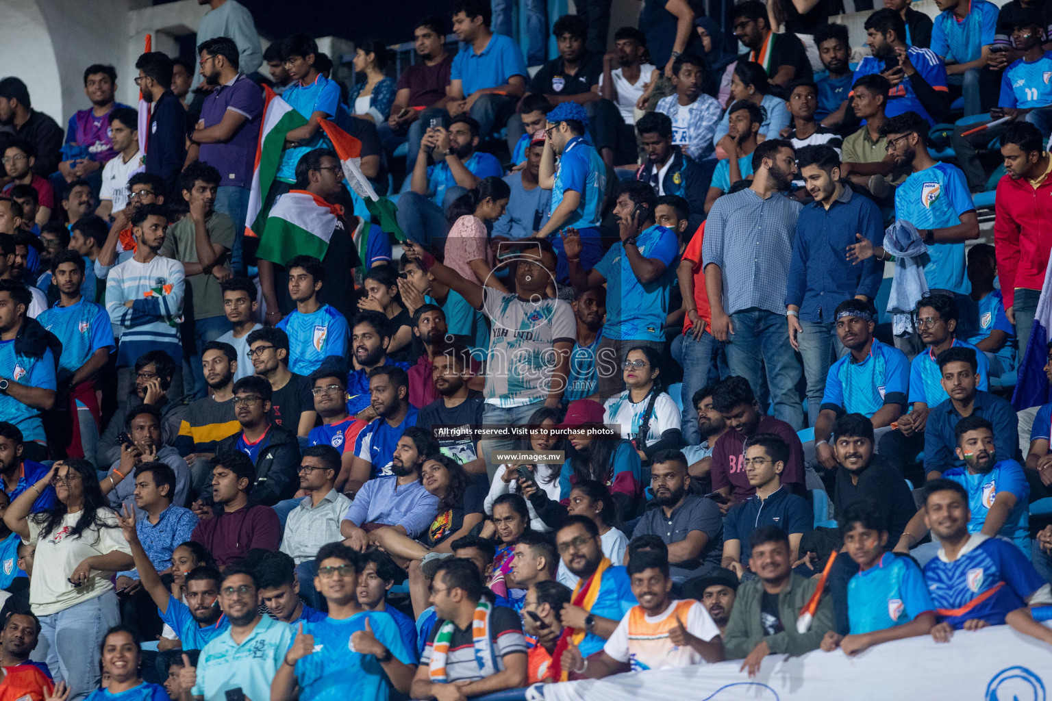 India vs Pakistan in the opening match of SAFF Championship 2023 held in Sree Kanteerava Stadium, Bengaluru, India, on Wednesday, 21st June 2023. Photos: Nausham Waheed / images.mv