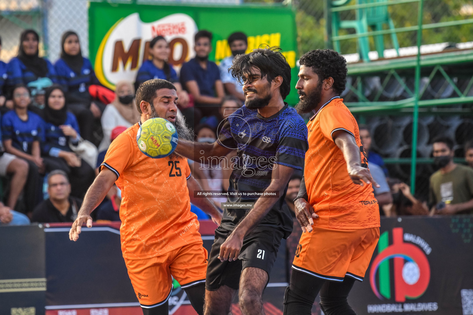 Day 4 of Milo 6th Inter Office Handball Tournament 2022 - Photos by  Nausham Waheed