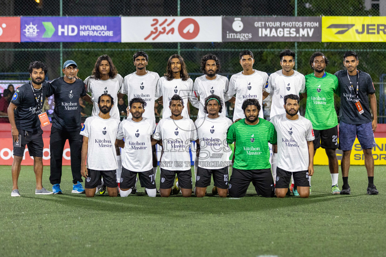 Sh Maroshi vs Sh Kanditheemu in Day 8 of Golden Futsal Challenge 2024 was held on Monday, 22nd January 2024, in Hulhumale', Maldives Photos: Nausham Waheed / images.mv