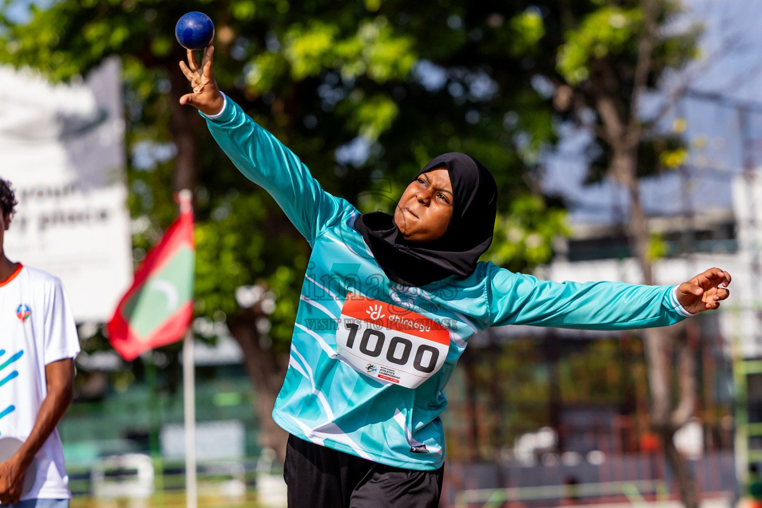 Day 3 of Inter-school Athletics Championship 2025 held in Ekuveni Synthetic Track, Male', Maldives on Wednesday, 08th October 2025. Photos by: Nausham Waheed / Images.mv