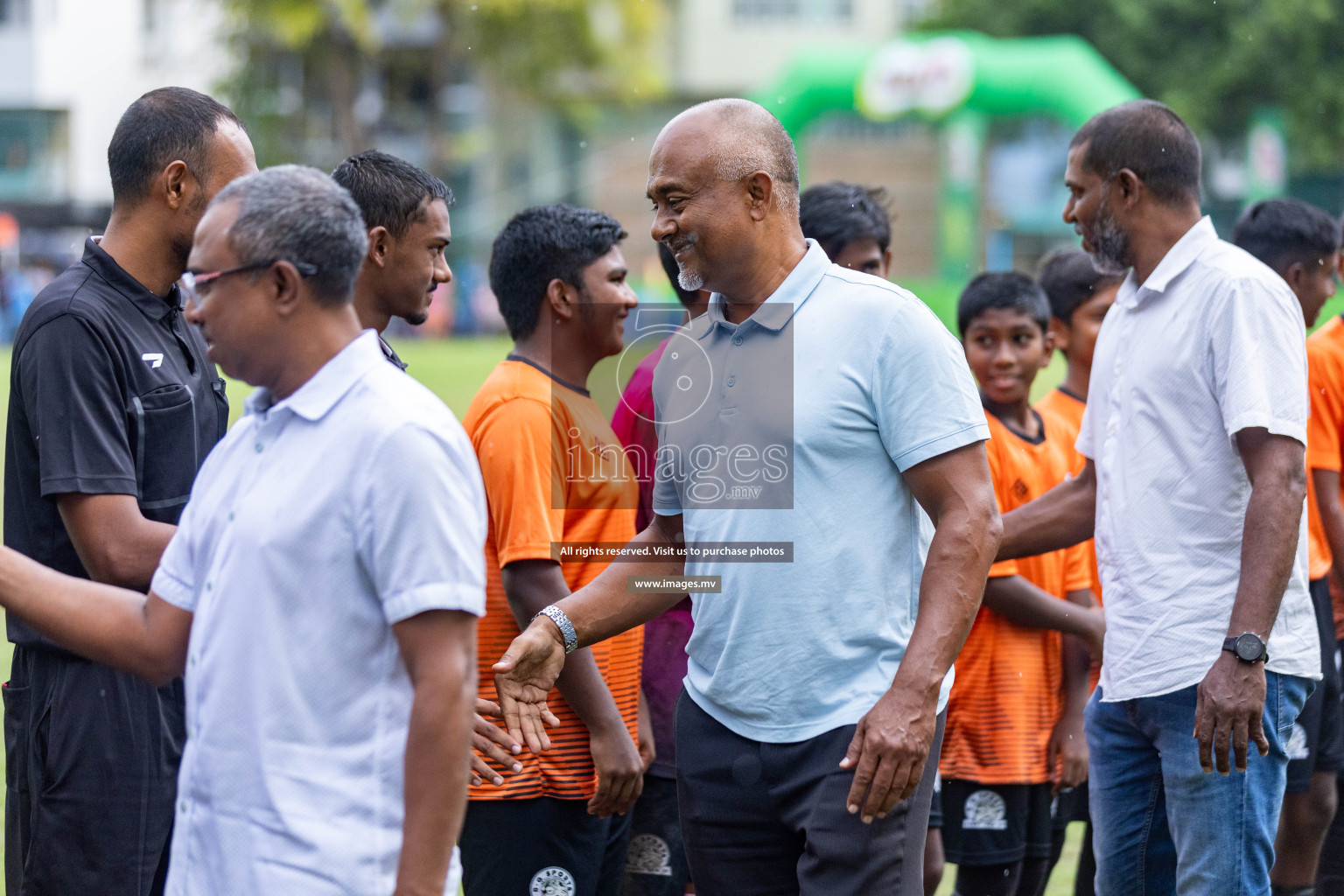 Day 2 of MILO Academy Championship 2023 (u14) was held in Henveyru Stadium Male', Maldives on 4th November 2023. Photos: Nausham Waheed / images.mv