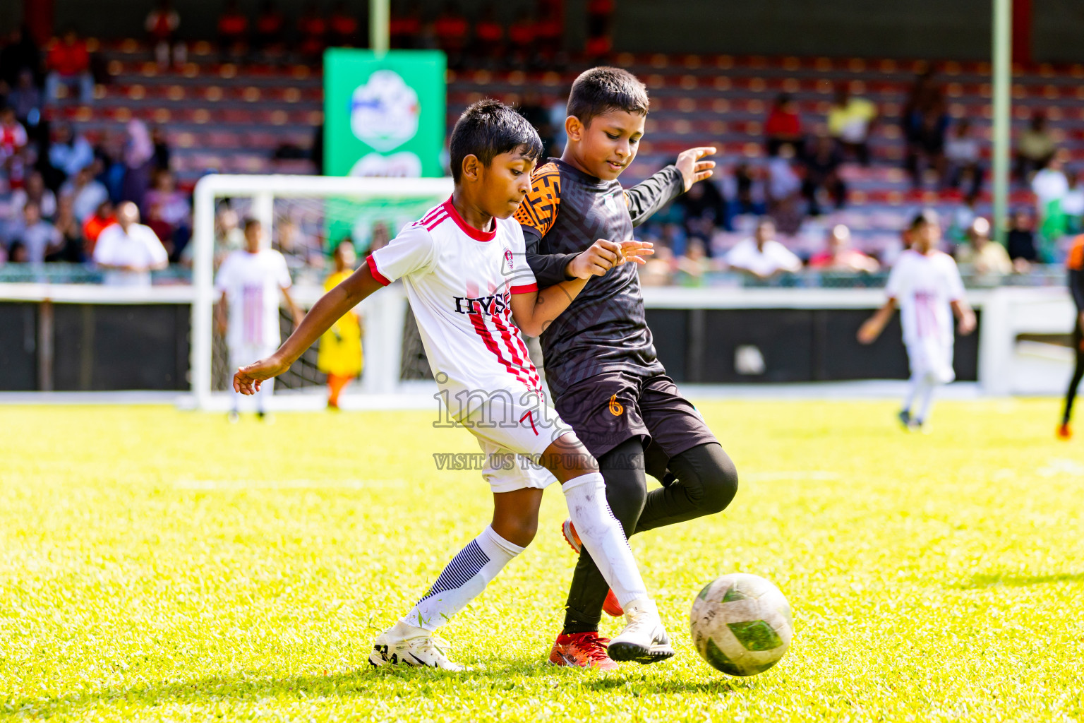 Day 1 of Under 10 MILO Academy Championship 2024 was held at National Stadium in Male', Maldives on Friday, 26th April 2024. Photos: Nausham Waheed / images.mv