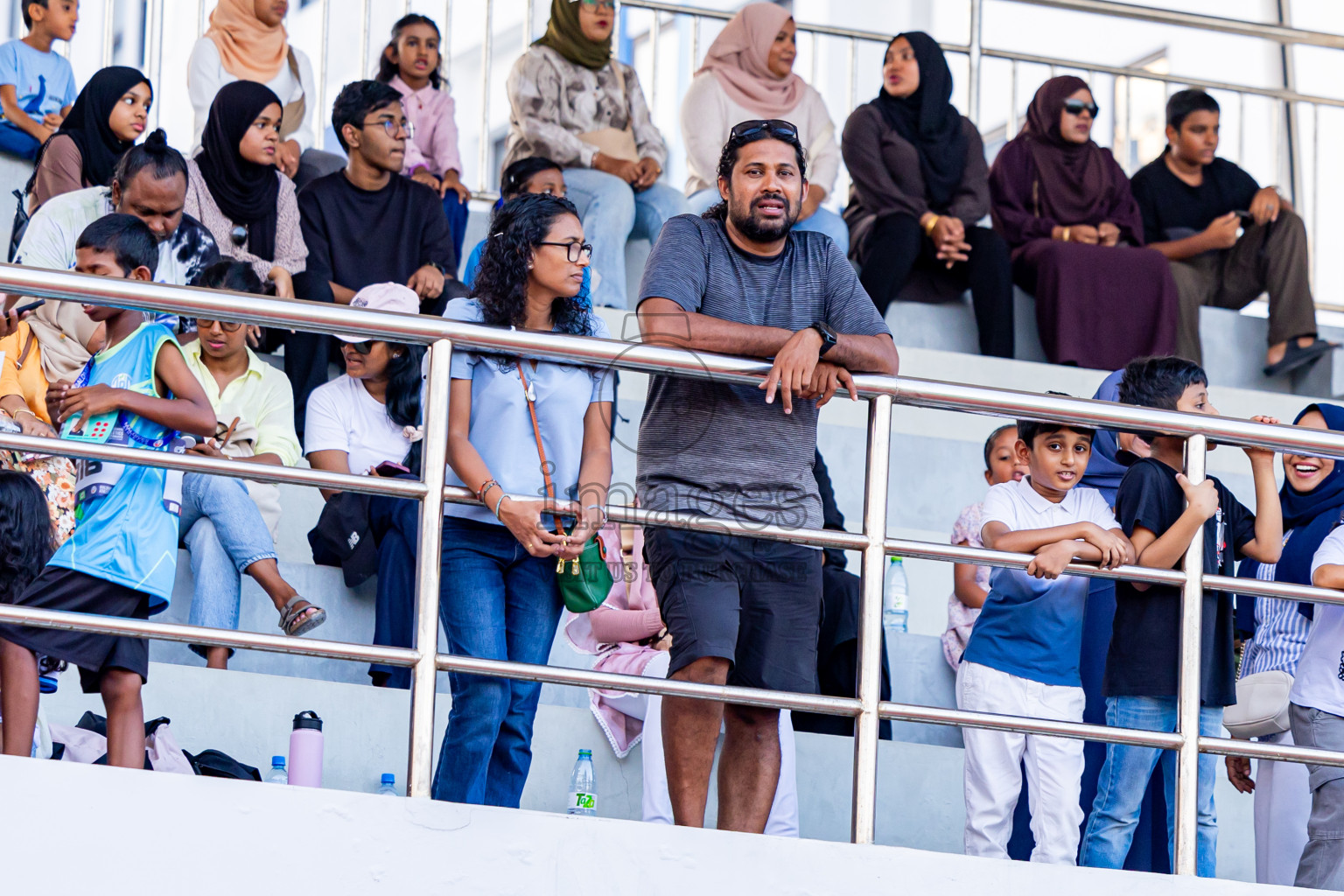 Day 3 of MWSC Interschool Athletics Championships 2024 held in Hulhumale Running Track, Hulhumale, Maldives on Monday, 11th November 2024. Photos by: Nausham Waheed / Images.mv