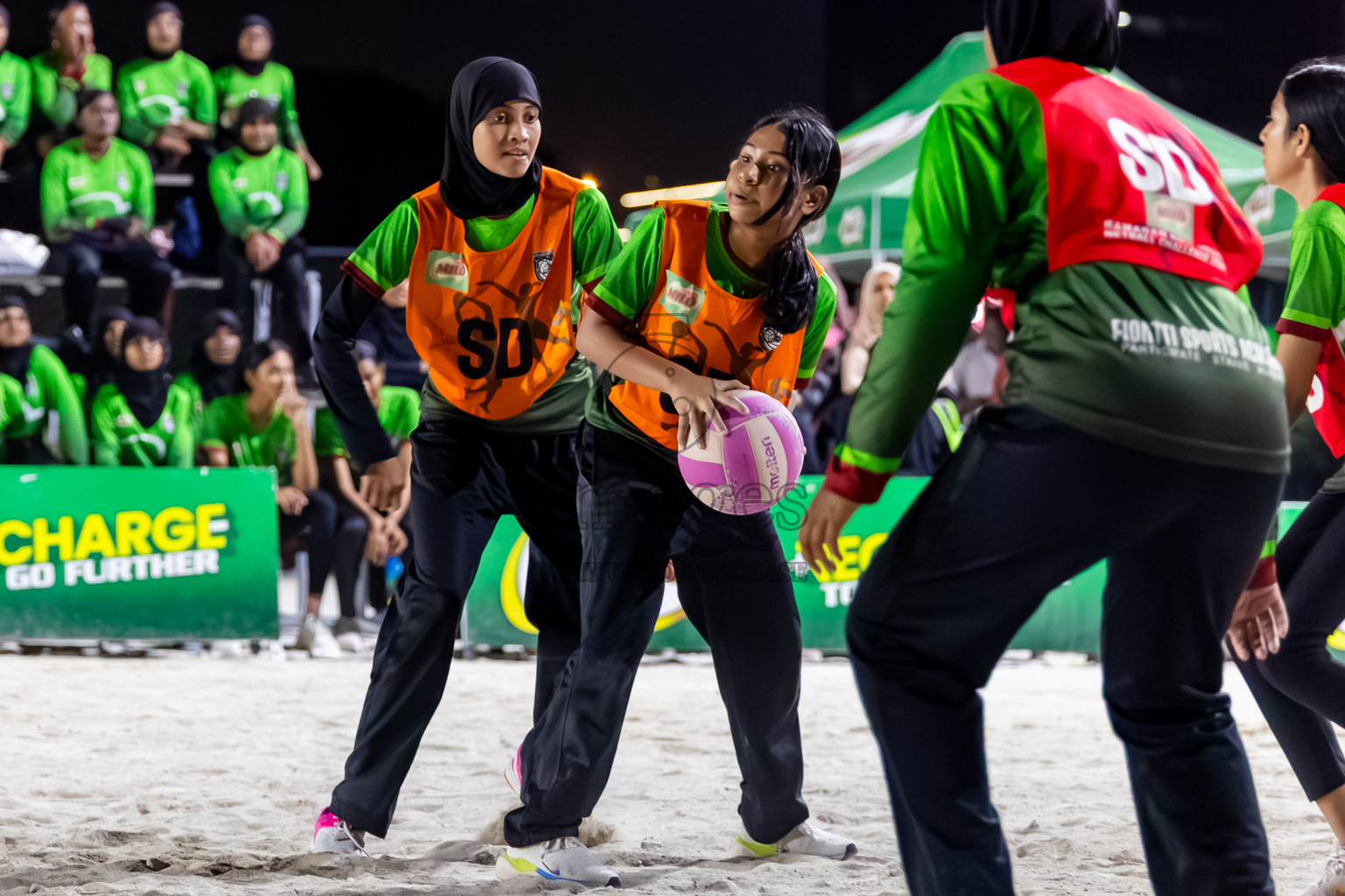 Day 2 of MILO Netball Fest 2025 was held in Cental Park, Hulhumale', Maldives on Friday, 21st November 2025. Photos: Nausham Waheed / images.mv