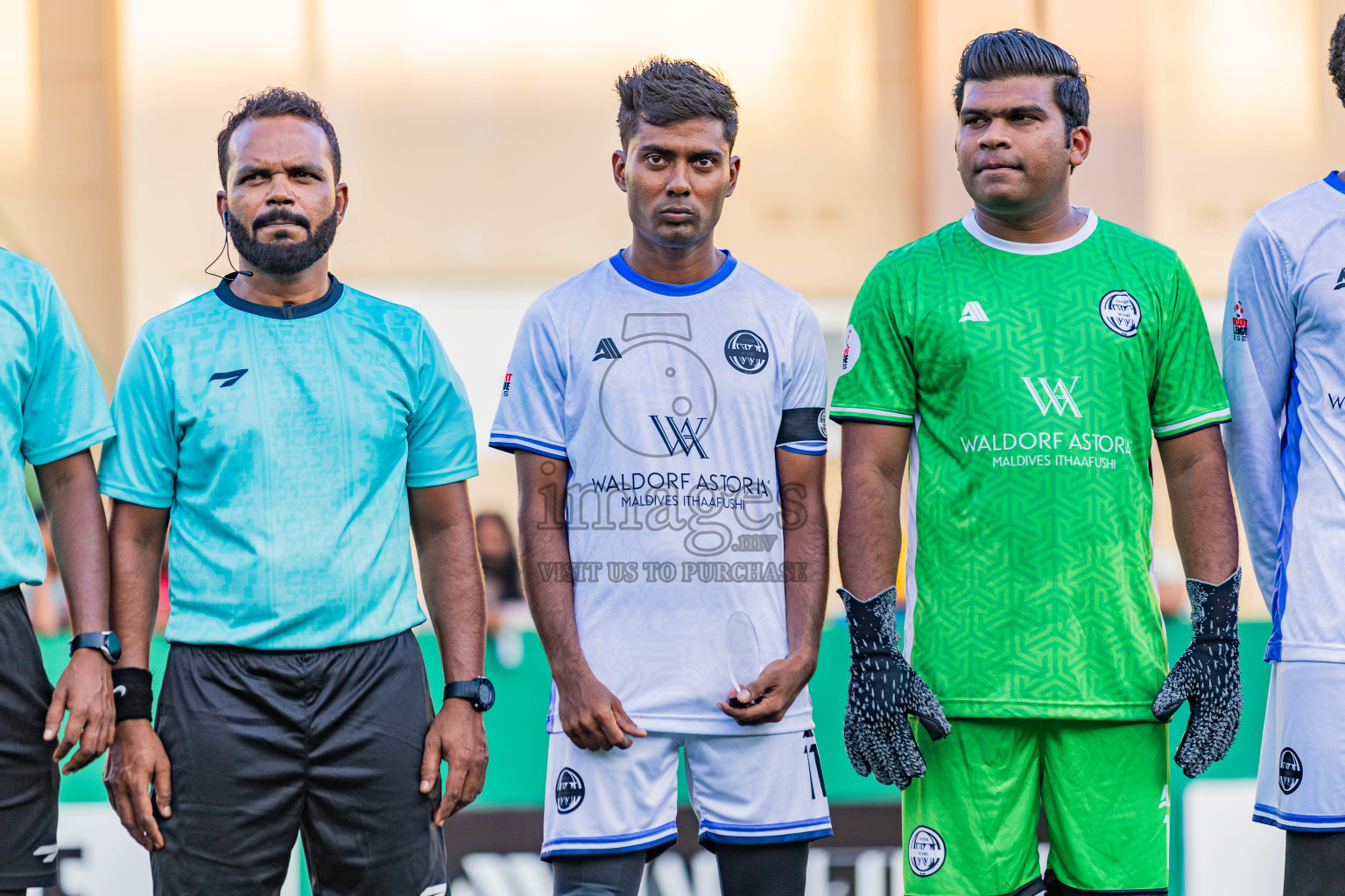 Waldorf Astoria vs Ozen Maadhoo in Resort League 2025 (South Male Zone) day 5 was held on Thursday, 2nd October 2025 in Crossroads's Maldives, Photos: Areef Adam / images.mv
