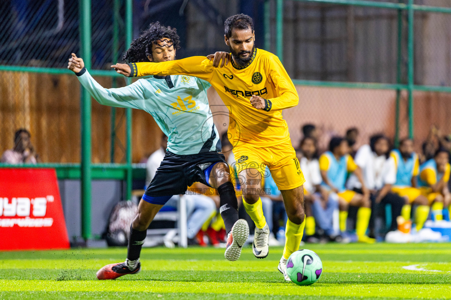 Fasthari SCvs ROCK Z in Day 4 of BG Futsal Challenge 2024 was held on Friday, 15th March 2024, in Male', Maldives Photos: Nausham Waheed / images.mv