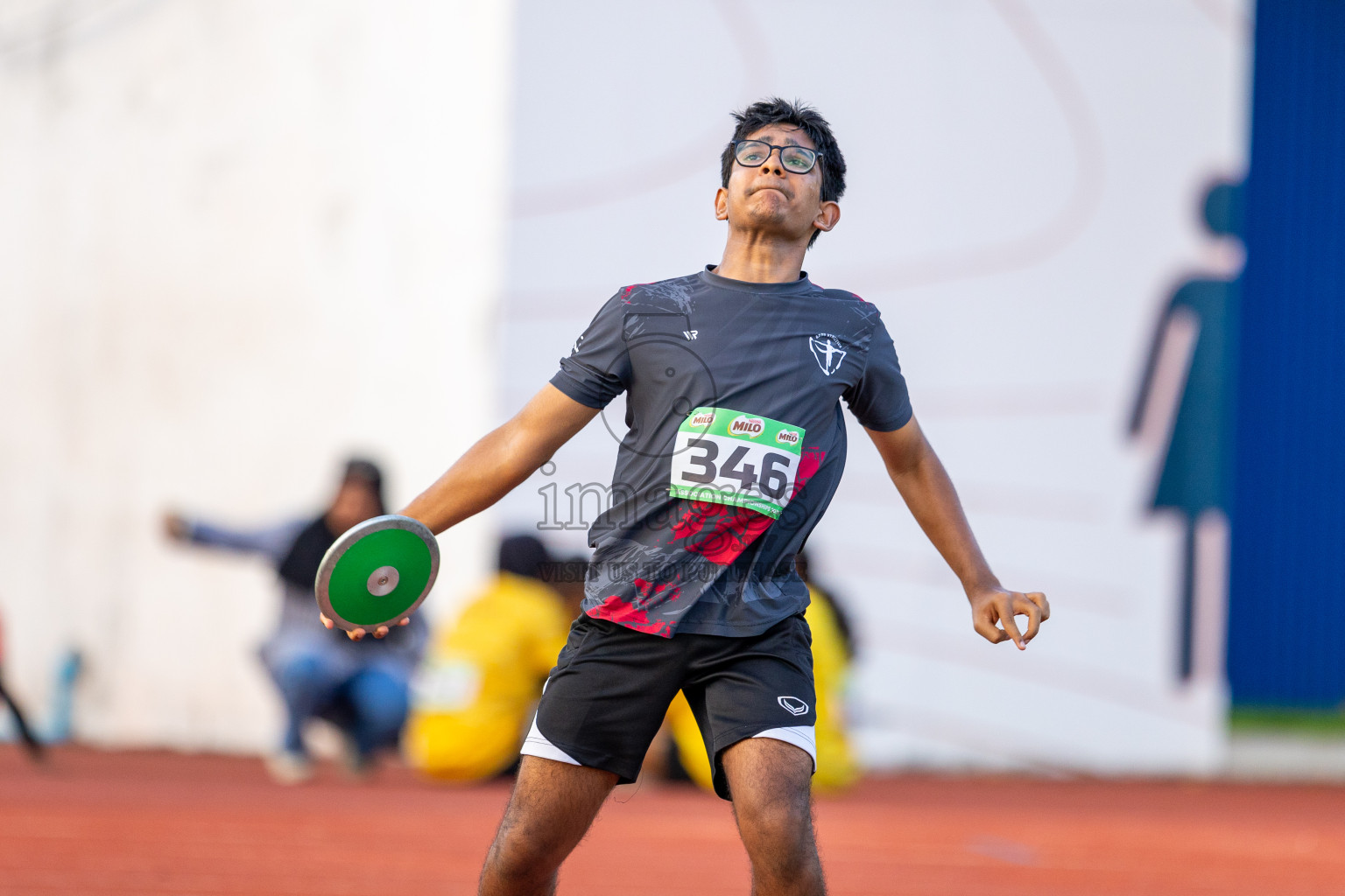 Day 2 of 12th Milo Association Championships was held in Ekuveni Track at Male', Maldives on Friday, 25th April 2025. Photos: Ismail Thoriq / images.mv