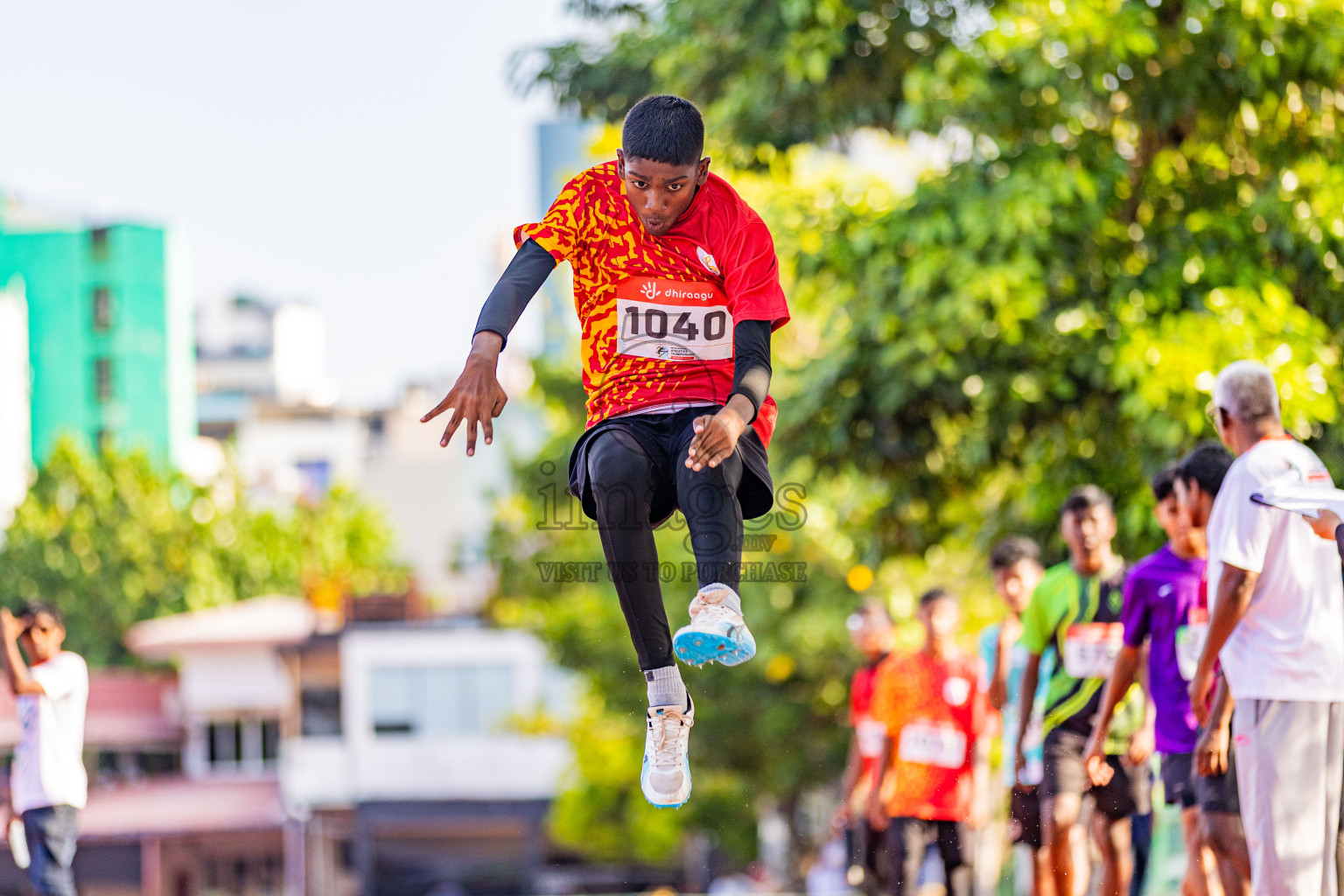 Day 3 of Inter-school Athletics Championship 2025 held in Ekuveni Synthetic Track, Male', Maldives on Wednesday, 08th October 2025. Photos by: Areef Adam / Images.mv