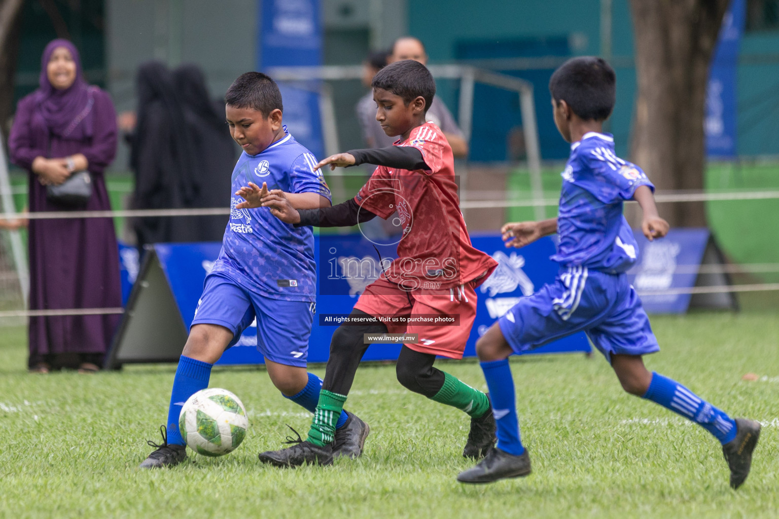 Day 1 of Nestle kids football fiesta, held in Henveyru Football Stadium, Male', Maldives on Wednesday, 11th October 2023 Photos: Shut Abdul Sattar/ Images.mv