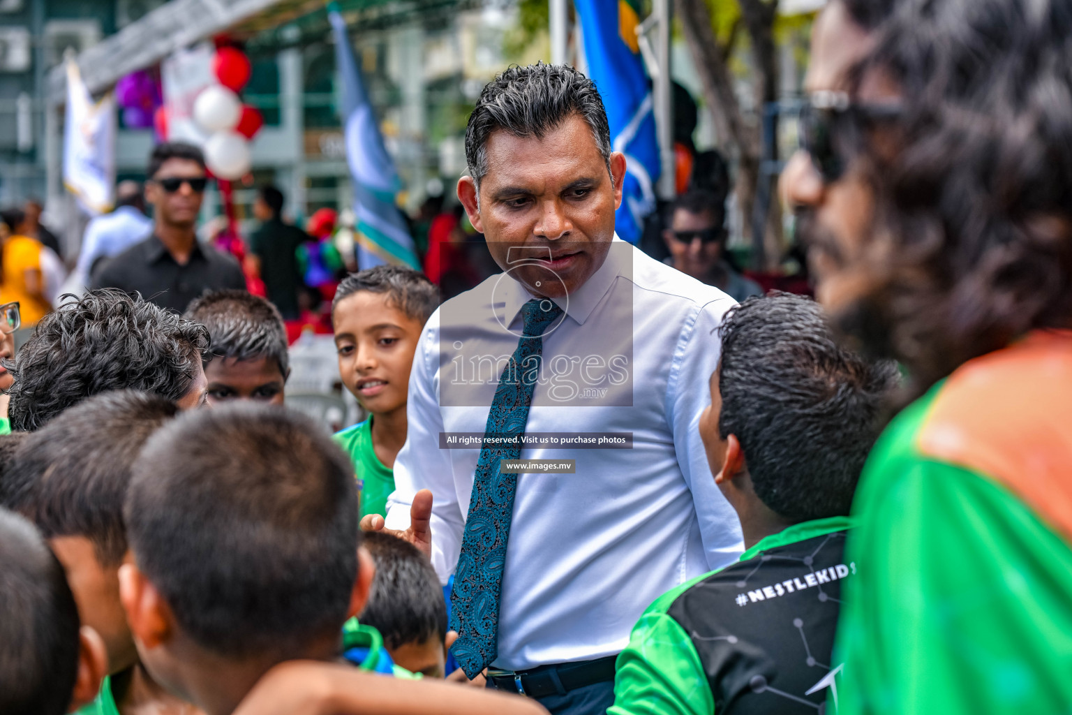 Day 2 of Milo Kids Football Fiesta 2022 was held in Male', Maldives on 20th October 2022. Photos: Nausham Waheed/ images.mv